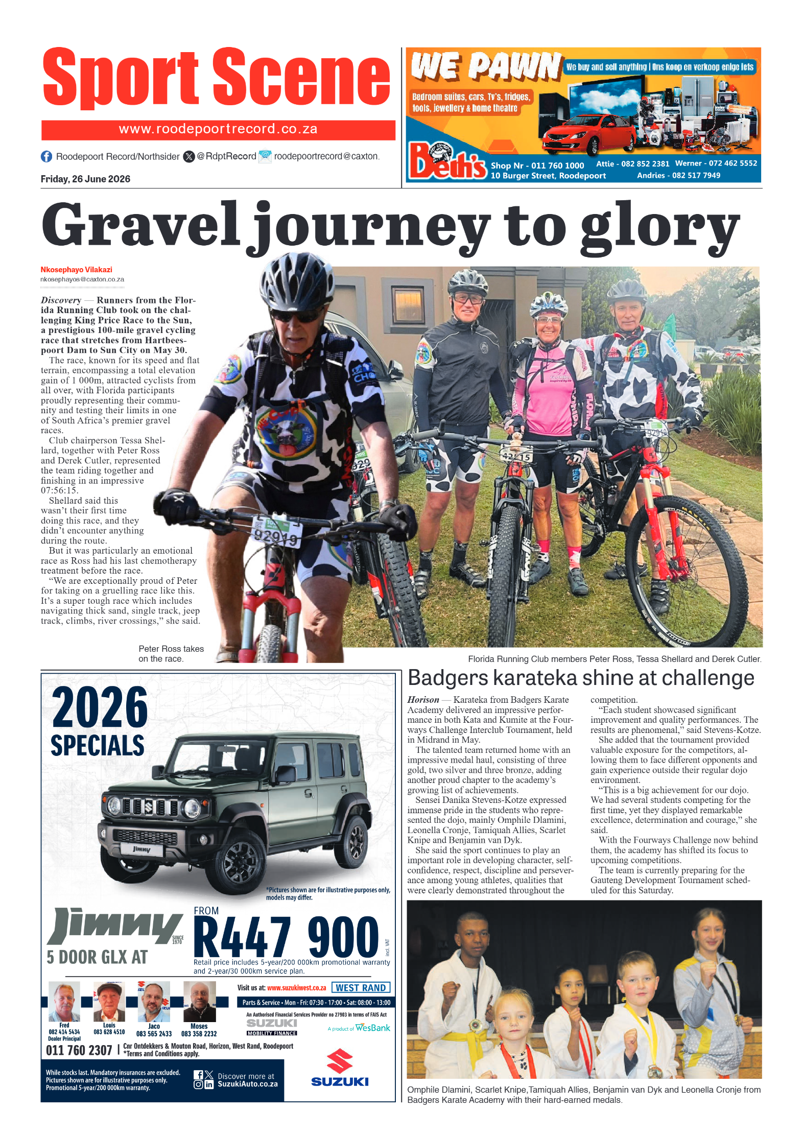 Roodepoort Record 26 June 2026 page 8