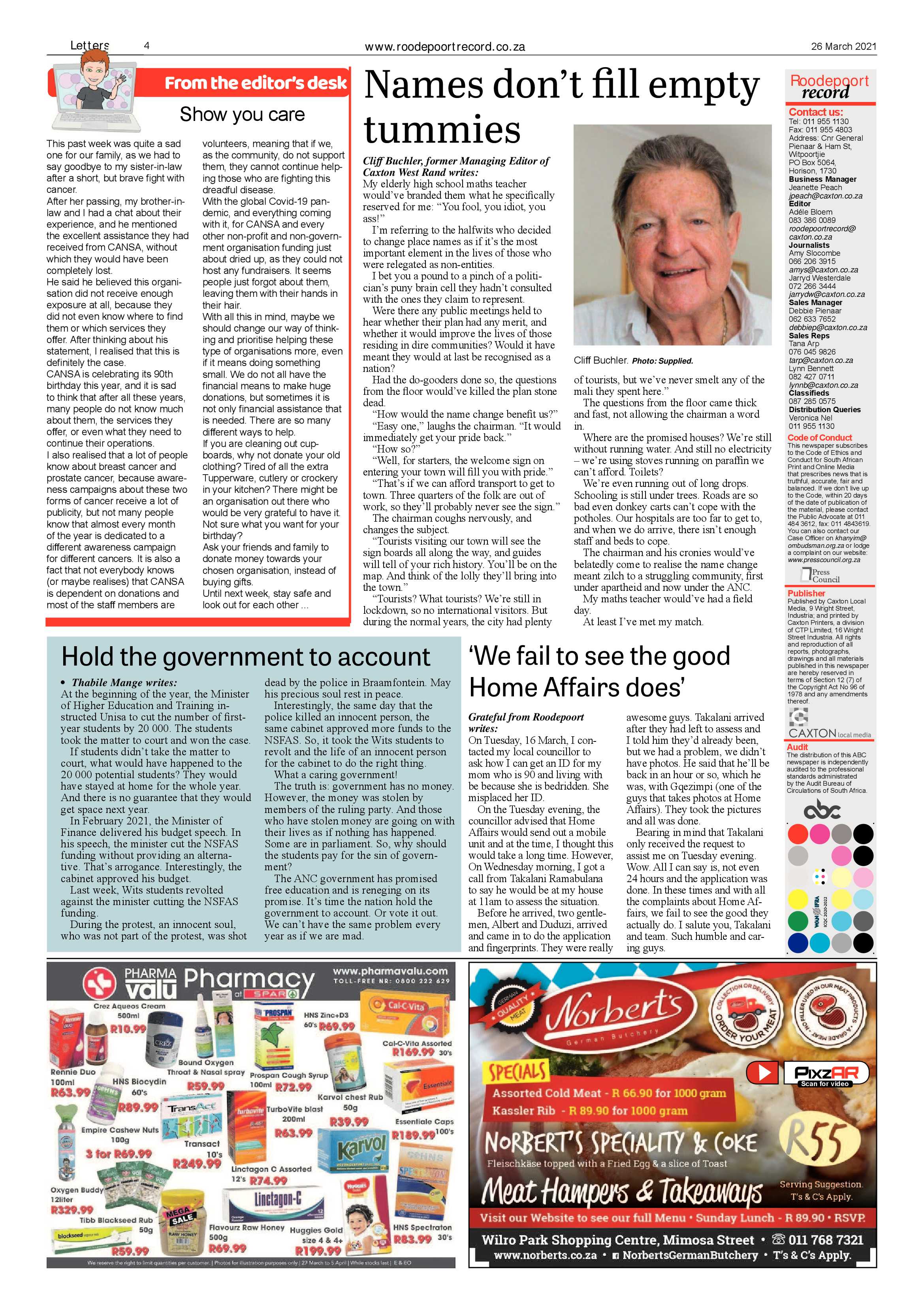 Roodepoort Record 26 March 2021 page 4