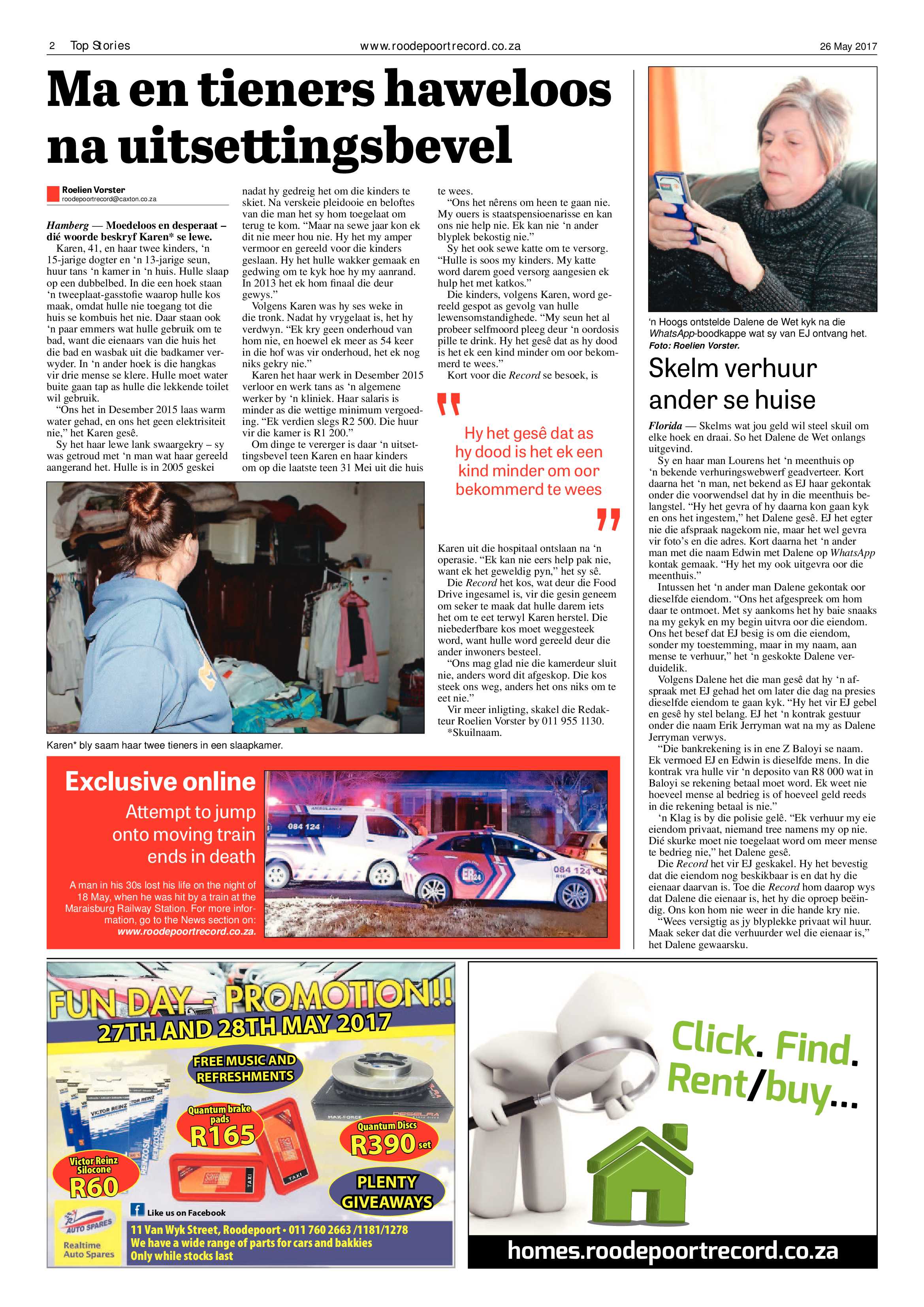 Roodepoort Record 26 May 2017 page 2