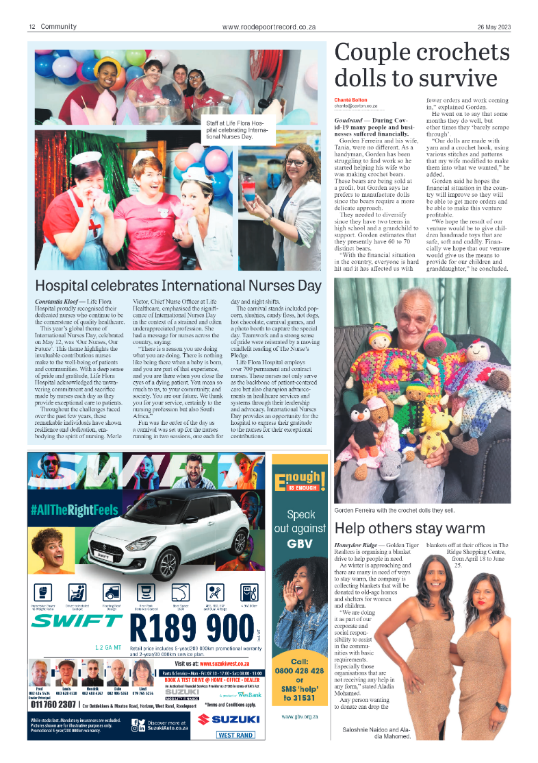 Roodepoort Record 26 May 2023 page 12