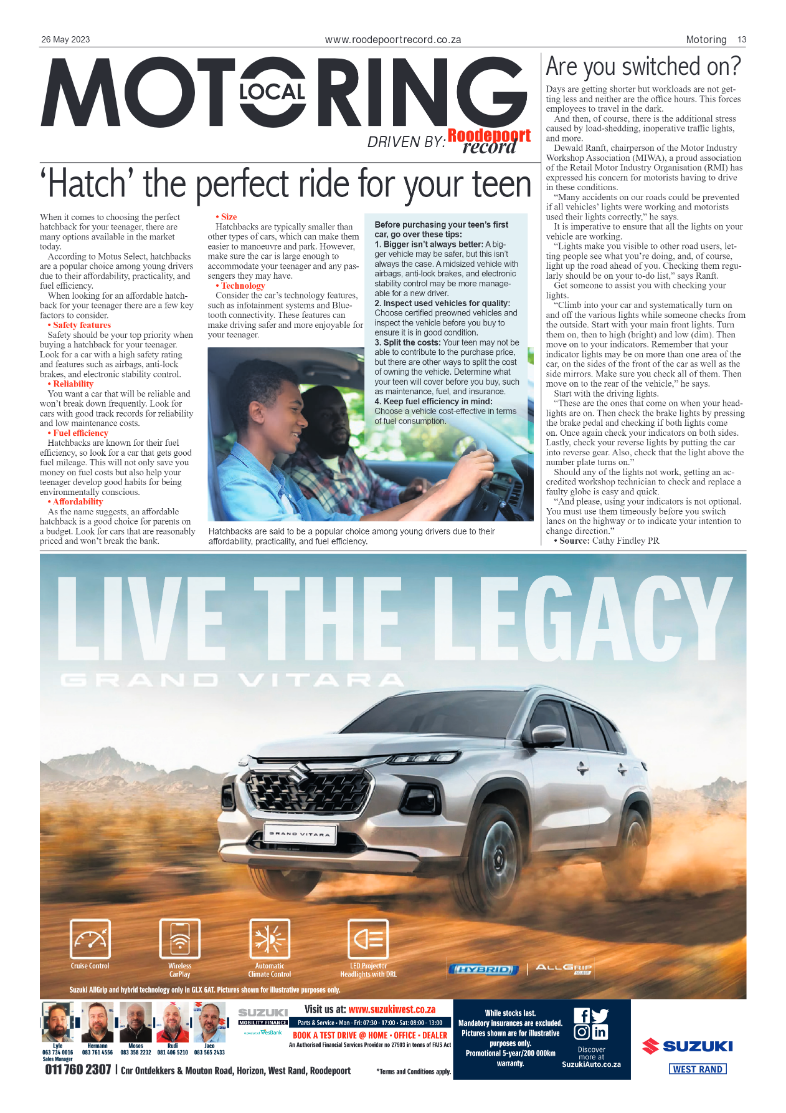 Roodepoort Record 26 May 2023 page 13