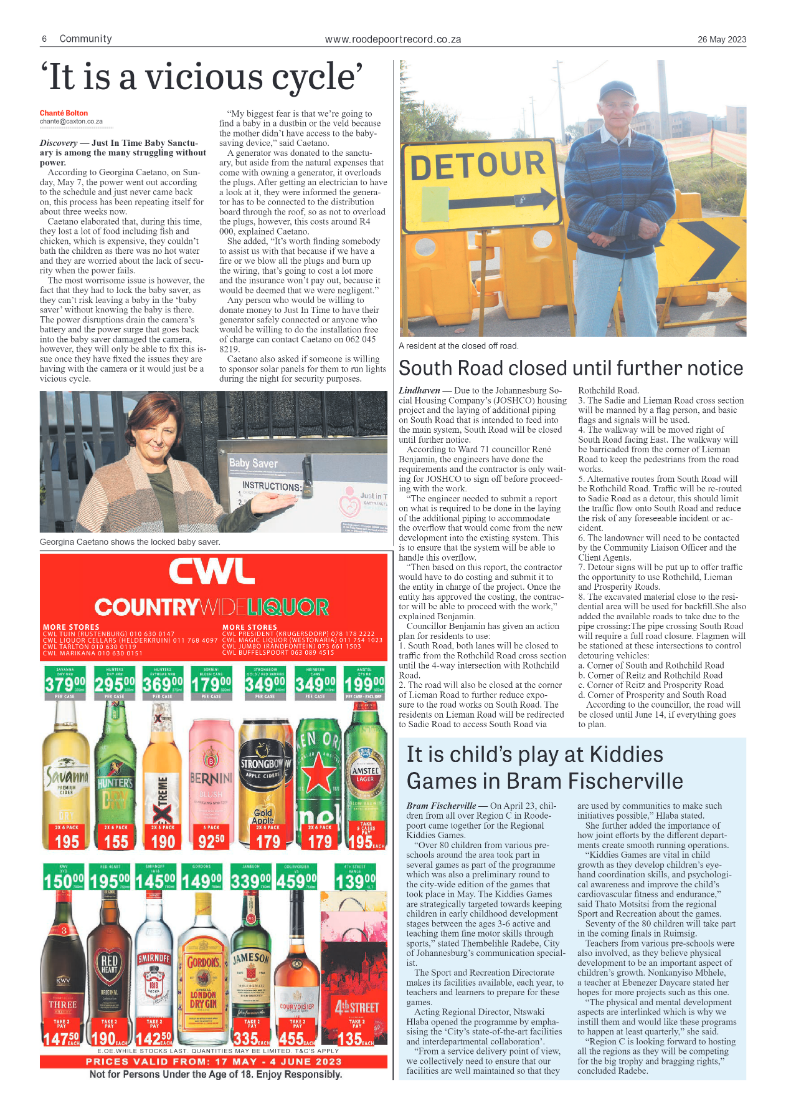 Roodepoort Record 26 May 2023 page 6
