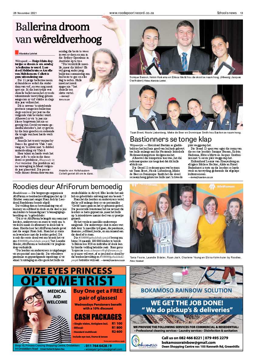 Roodepoort Record 26 November 2021 page 15