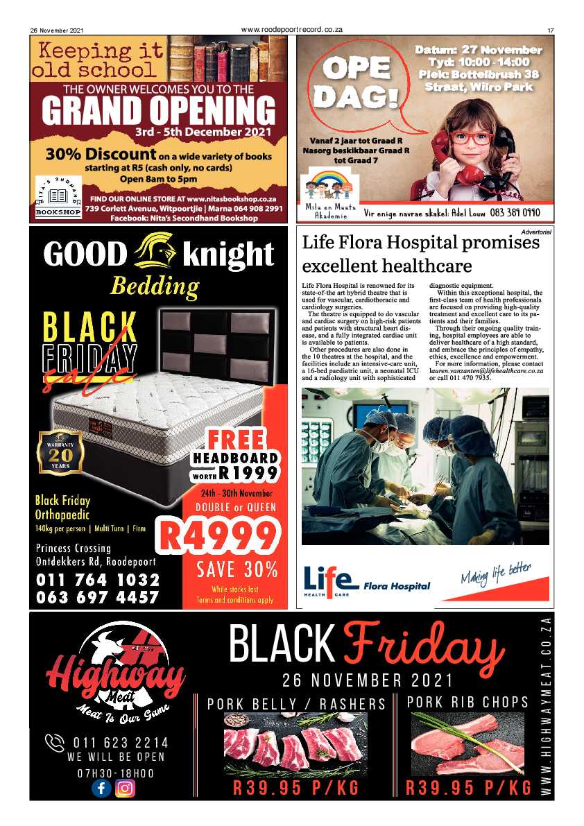 Roodepoort Record 26 November 2021 page 19