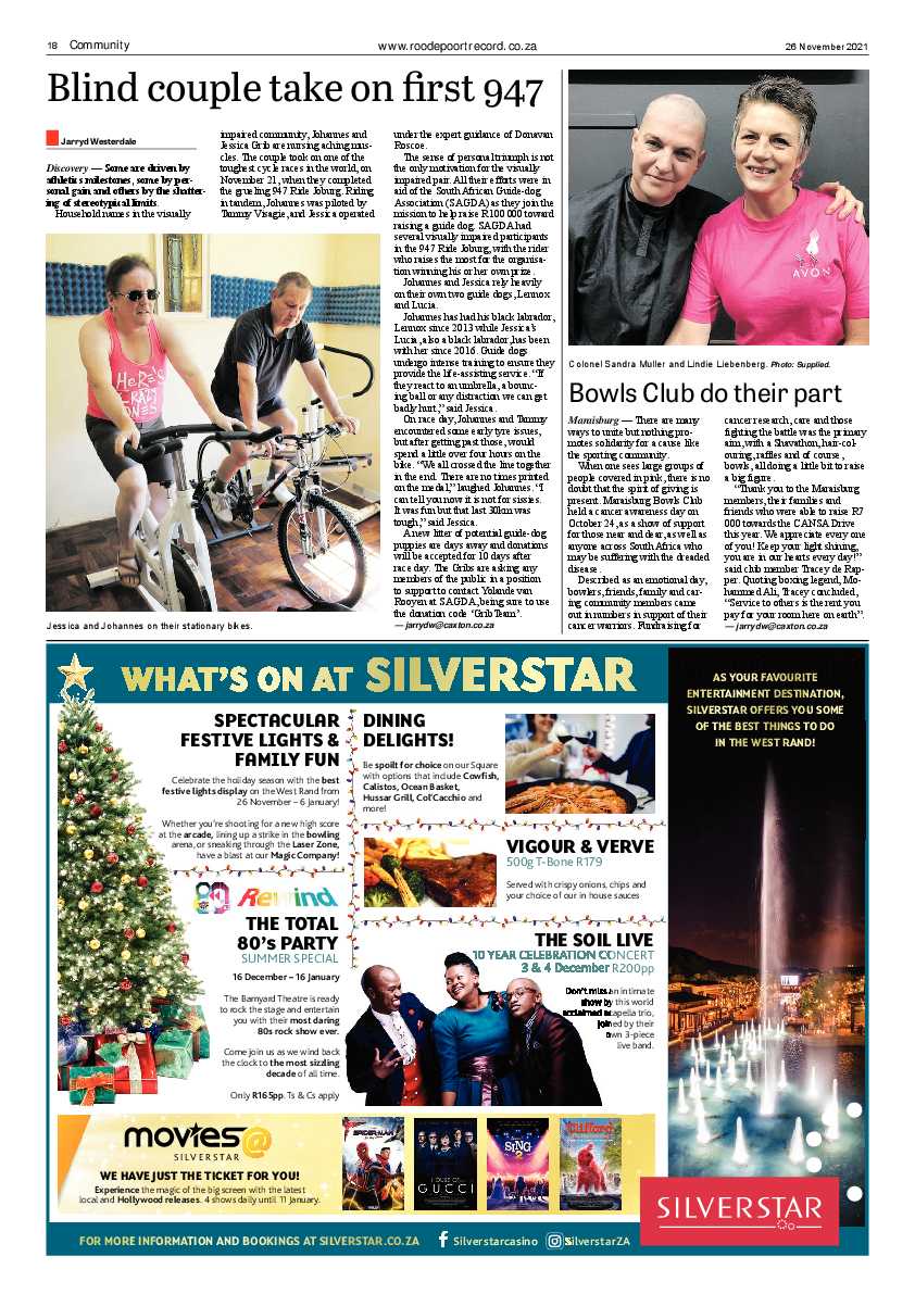 Roodepoort Record 26 November 2021 page 20
