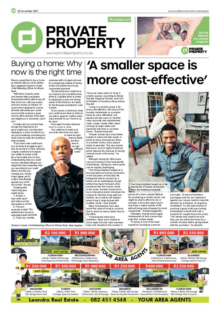 Roodepoort Record 26 November 2021 page 22