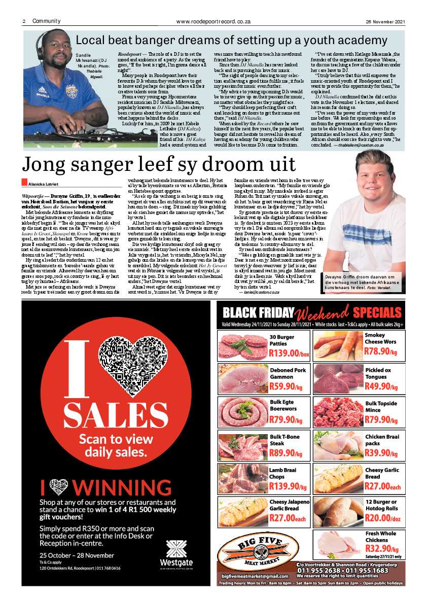 Roodepoort Record 26 November 2021 page 4