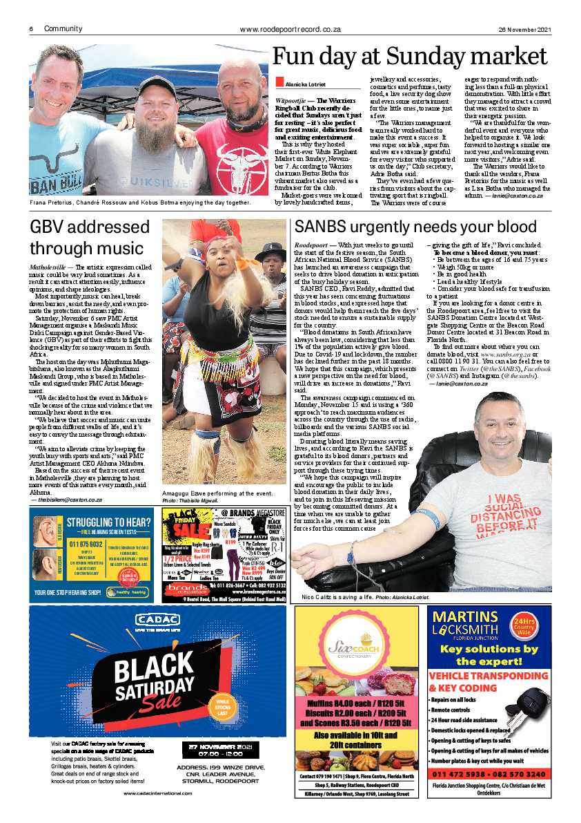 Roodepoort Record 26 November 2021 page 8