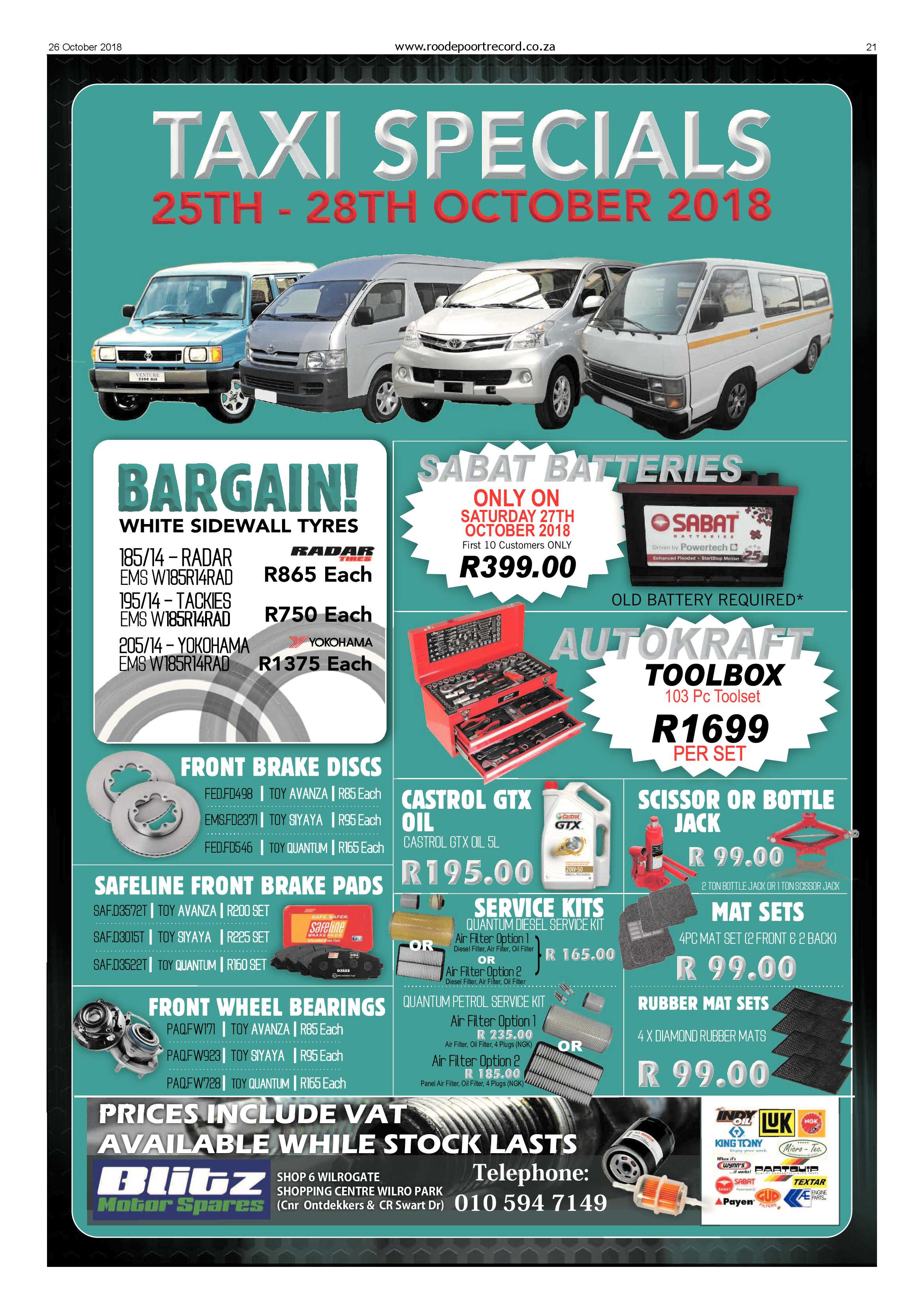 Roodepoort Record 26 October 2018 page 21