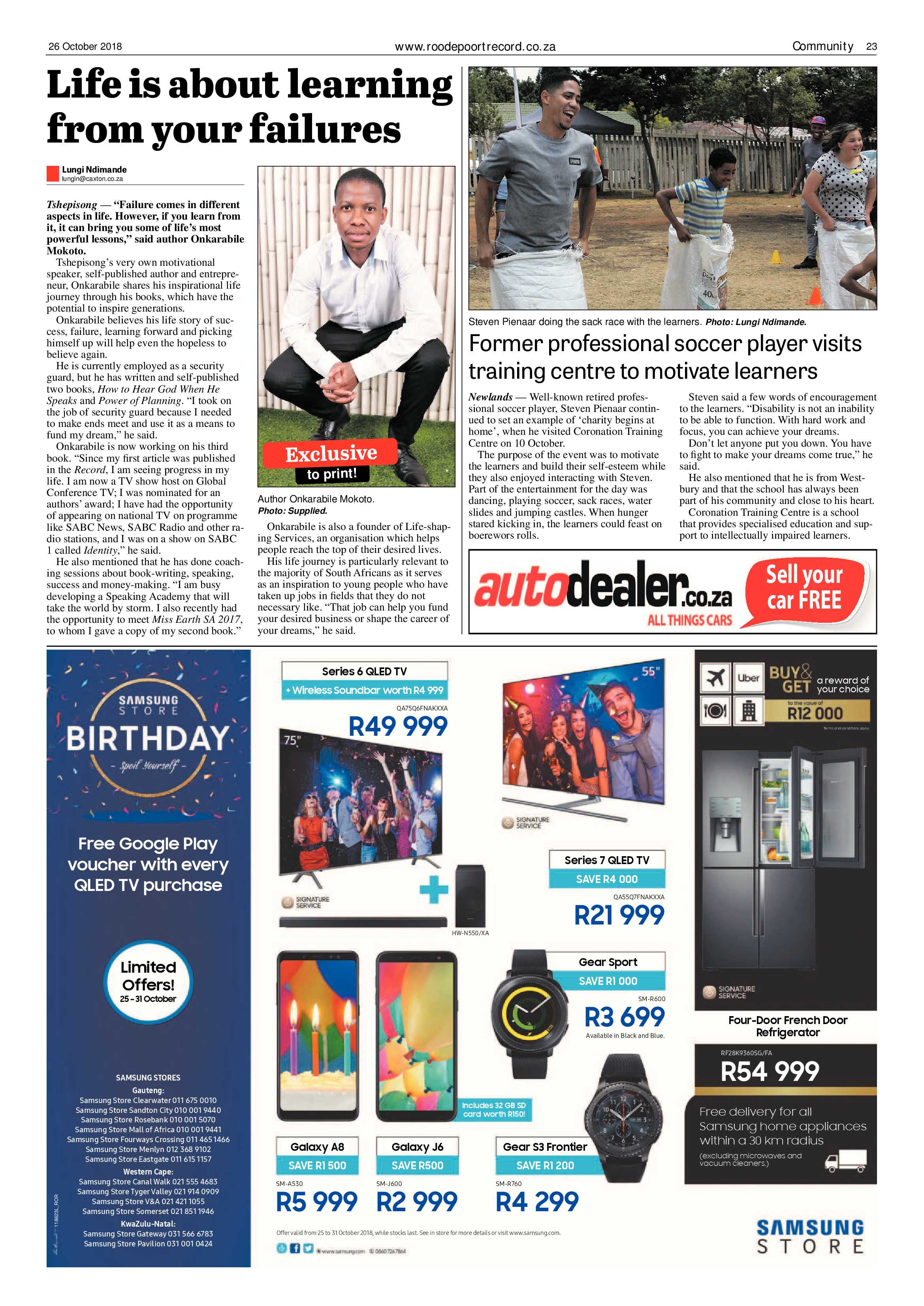Roodepoort Record 26 October 2018 page 23