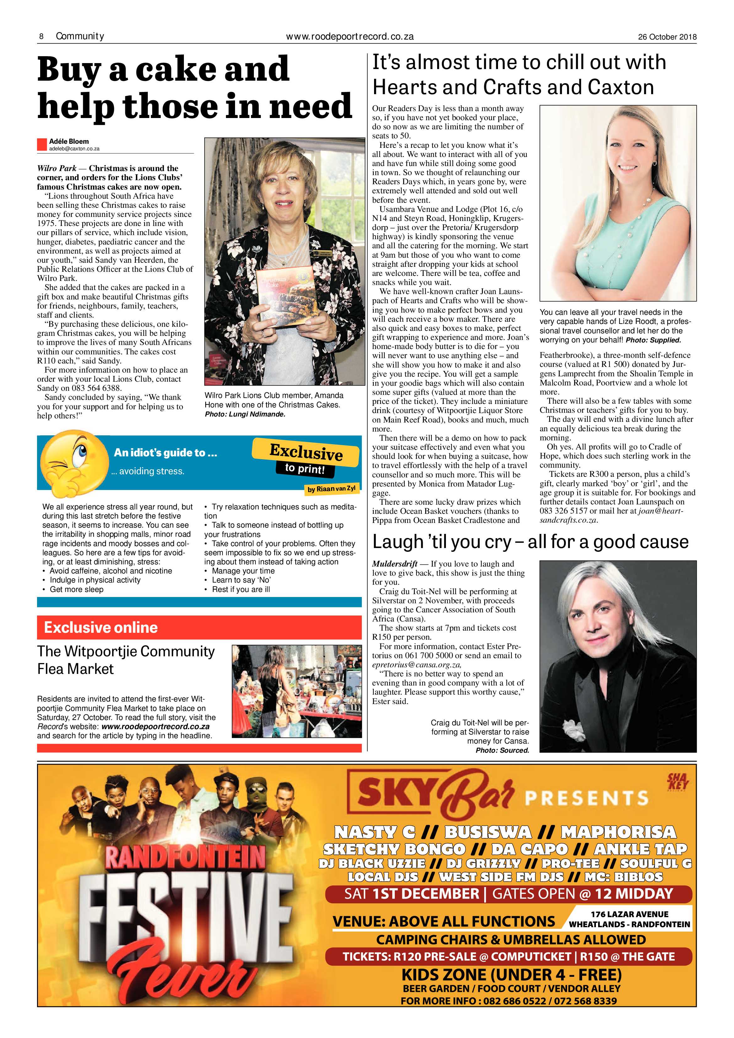 Roodepoort Record 26 October 2018 page 8