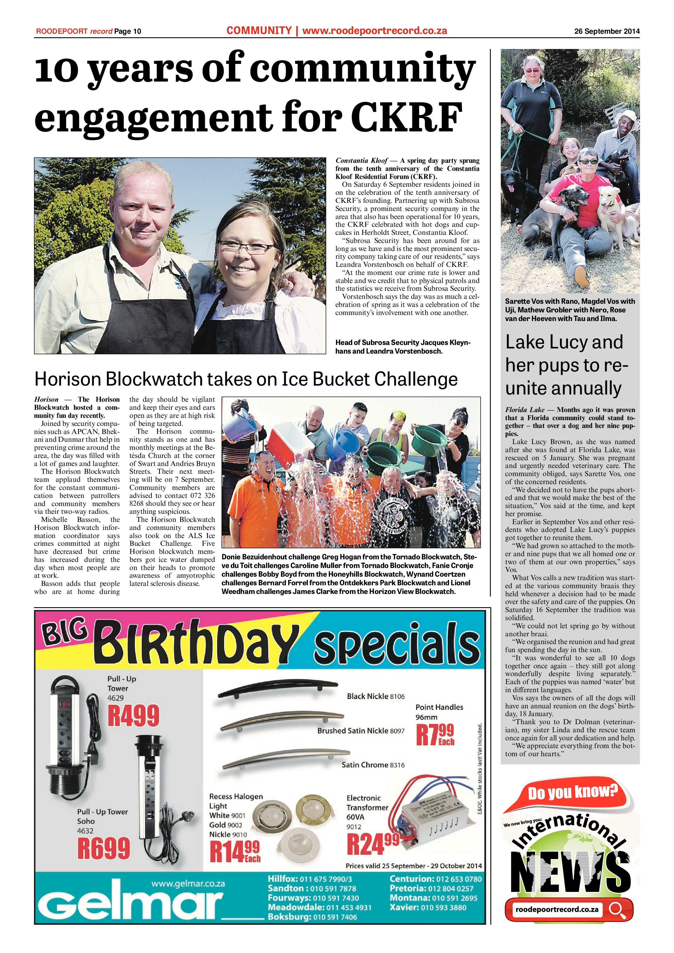 Roodepoort Record 26 September 2014 page 10