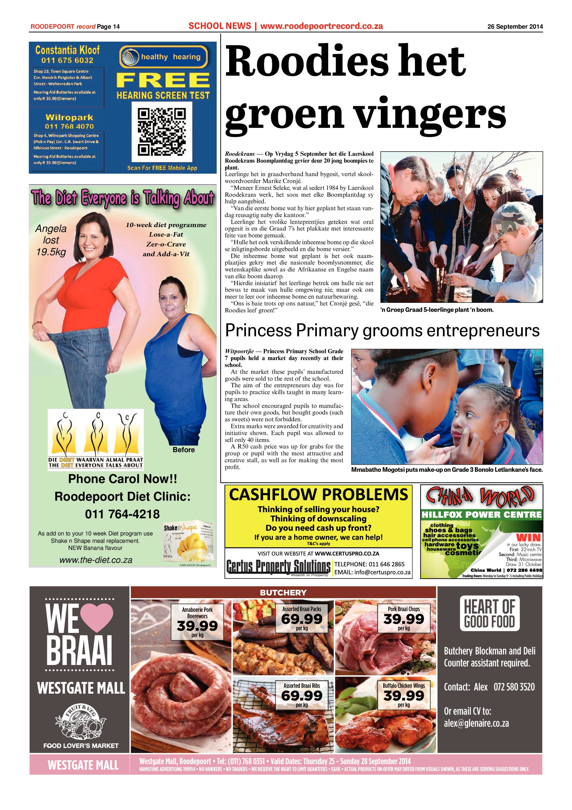 Roodepoort Record 26 September 2014 page 14
