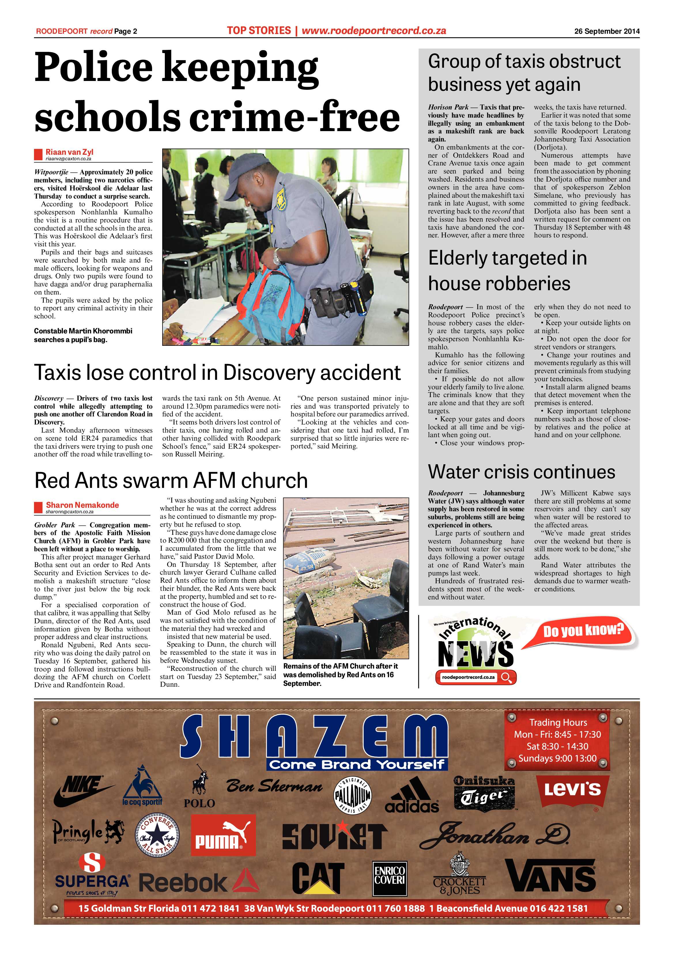 Roodepoort Record 26 September 2014 page 2