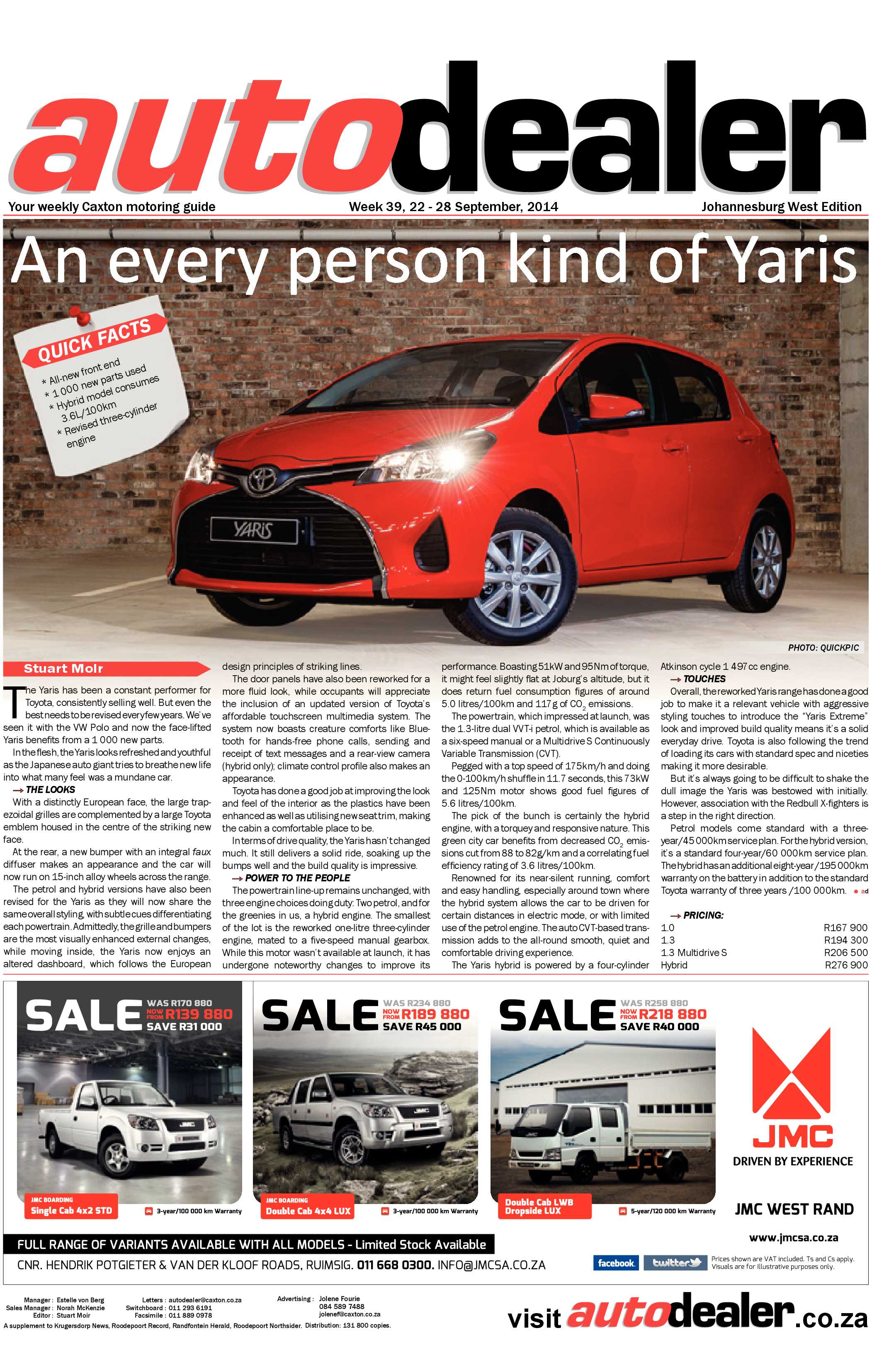 Roodepoort Record 26 September 2014 page 29