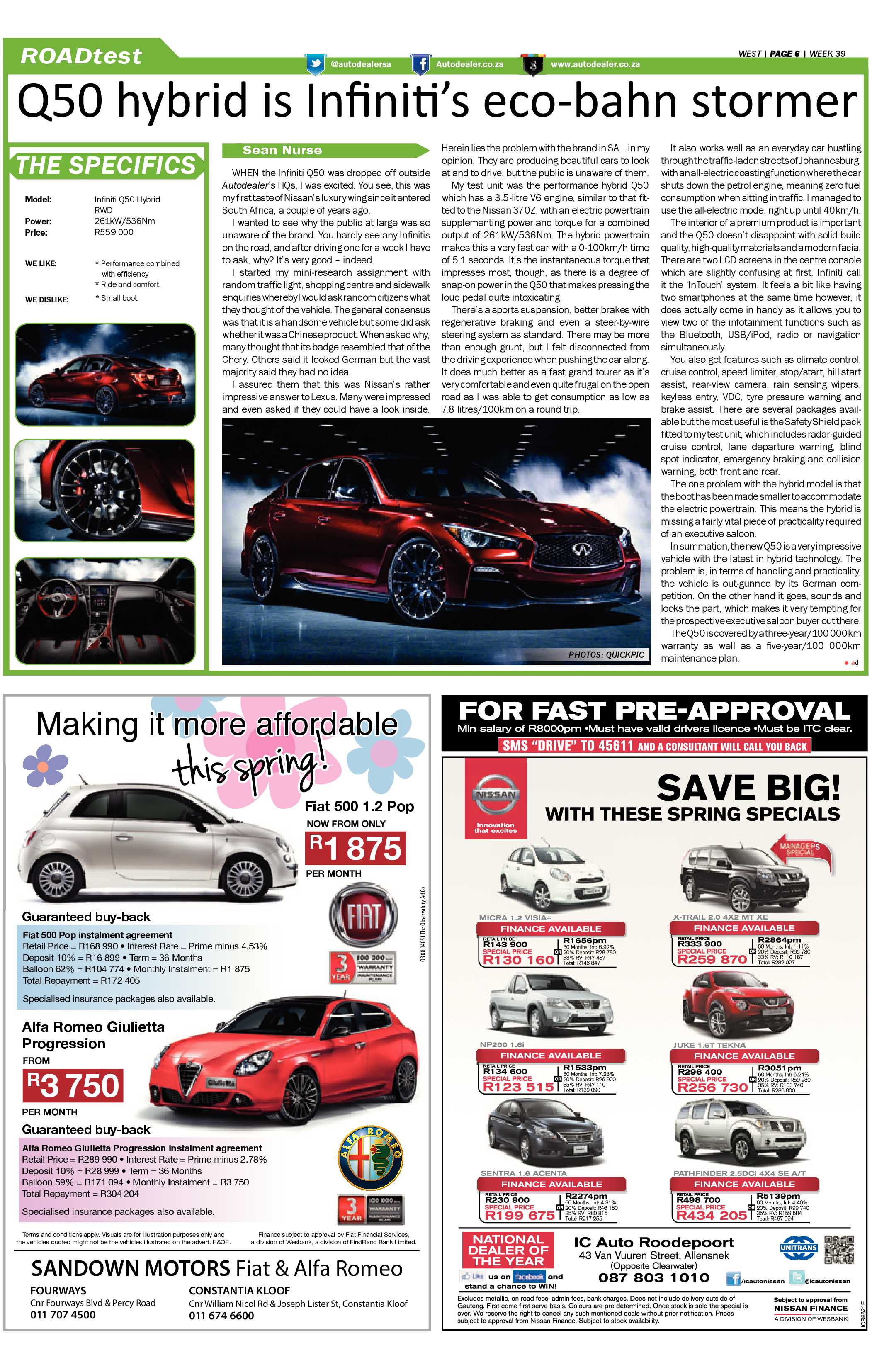 Roodepoort Record 26 September 2014 page 34