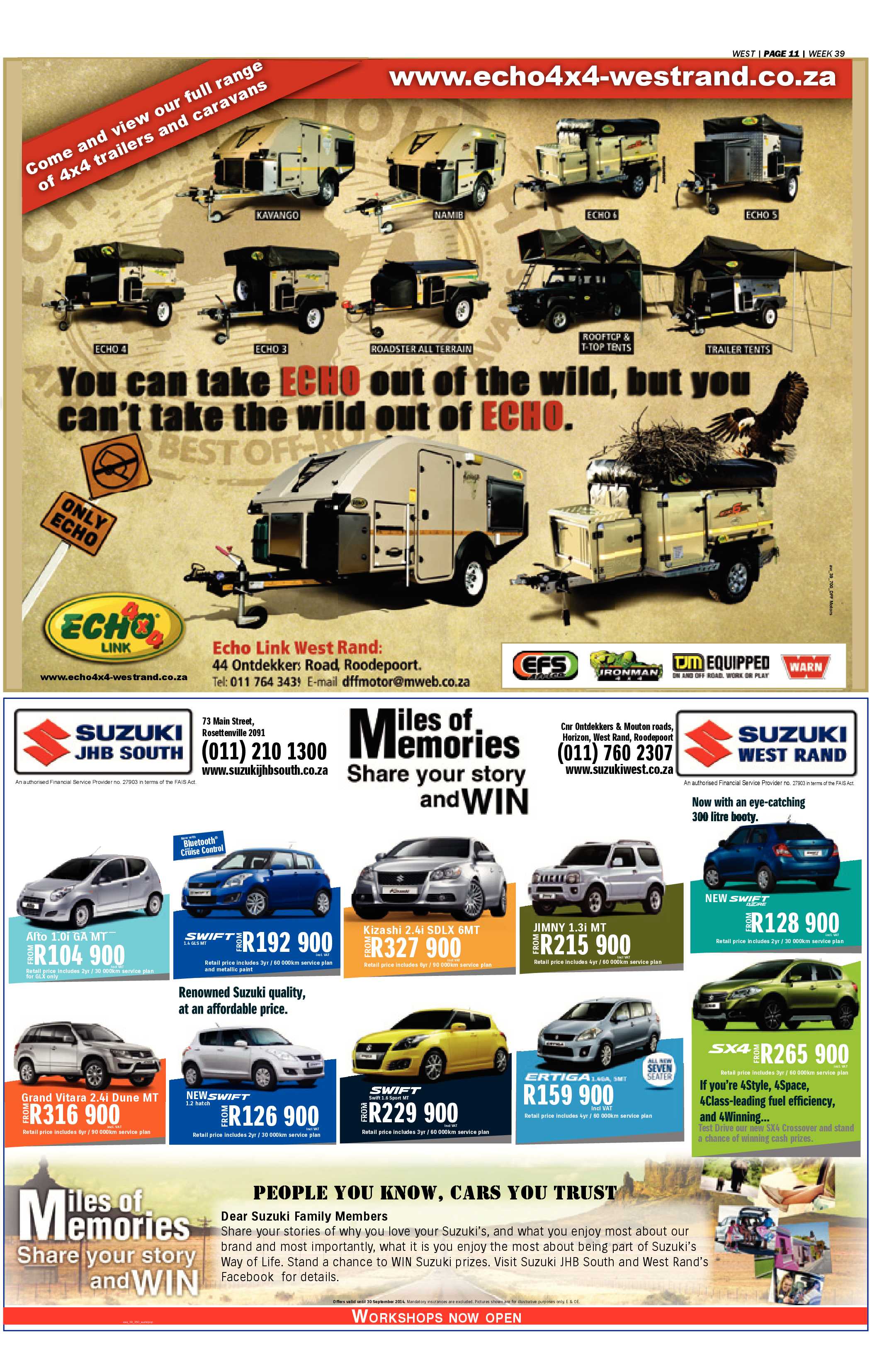 Roodepoort Record 26 September 2014 page 39