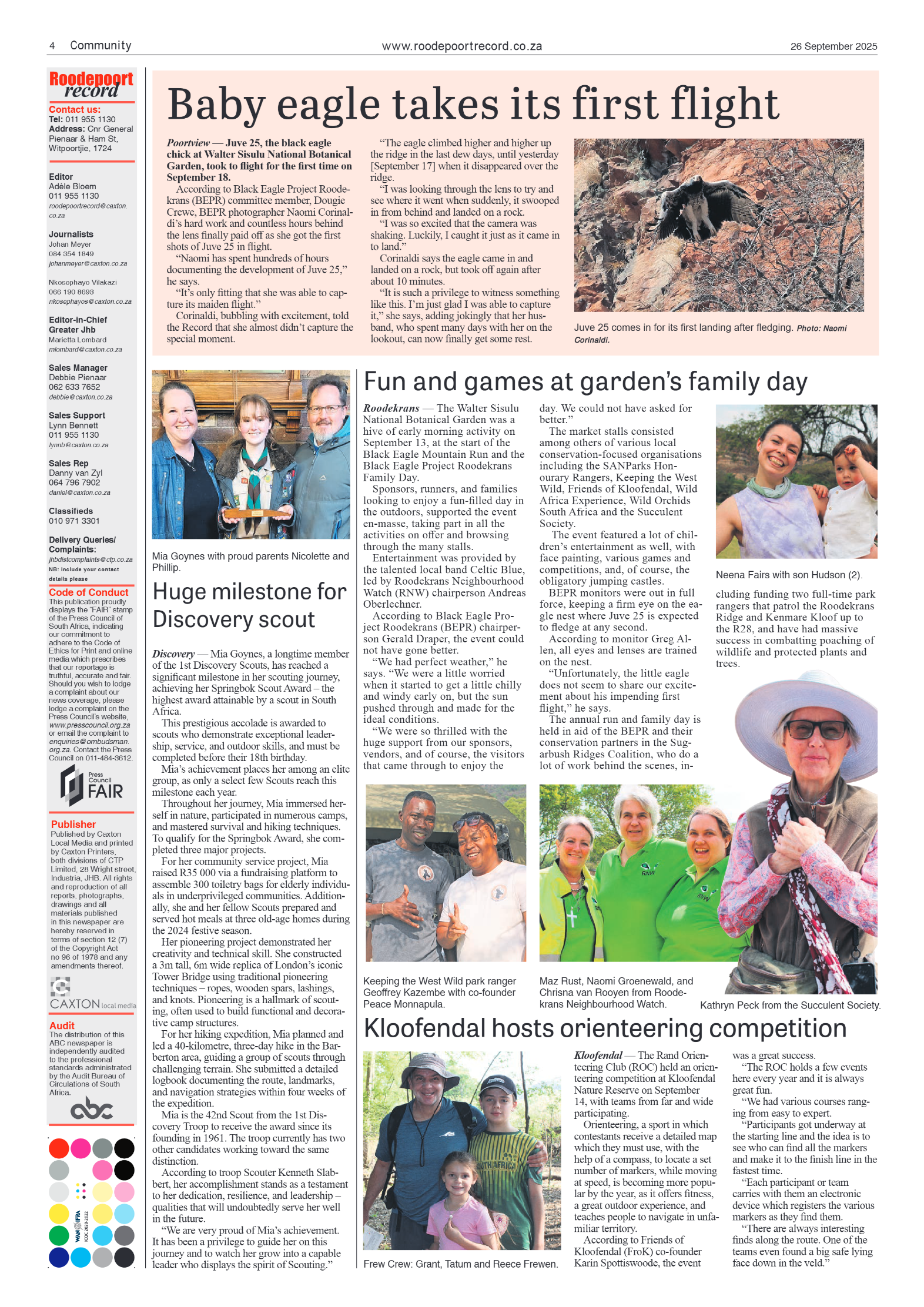 Roodepoort Record 26 September 2025 page 4