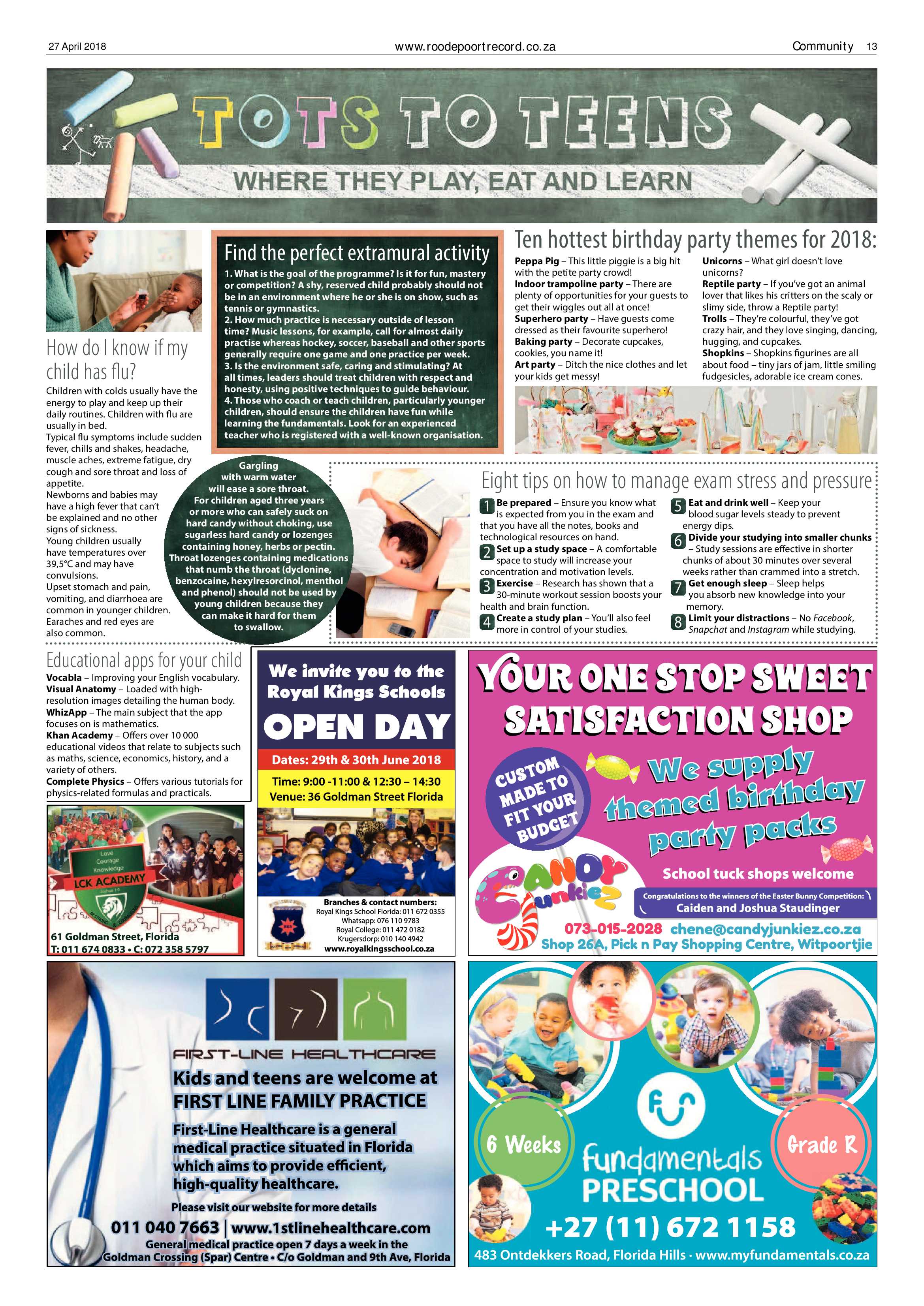 Roodepoort Record 27 April 2018 page 13