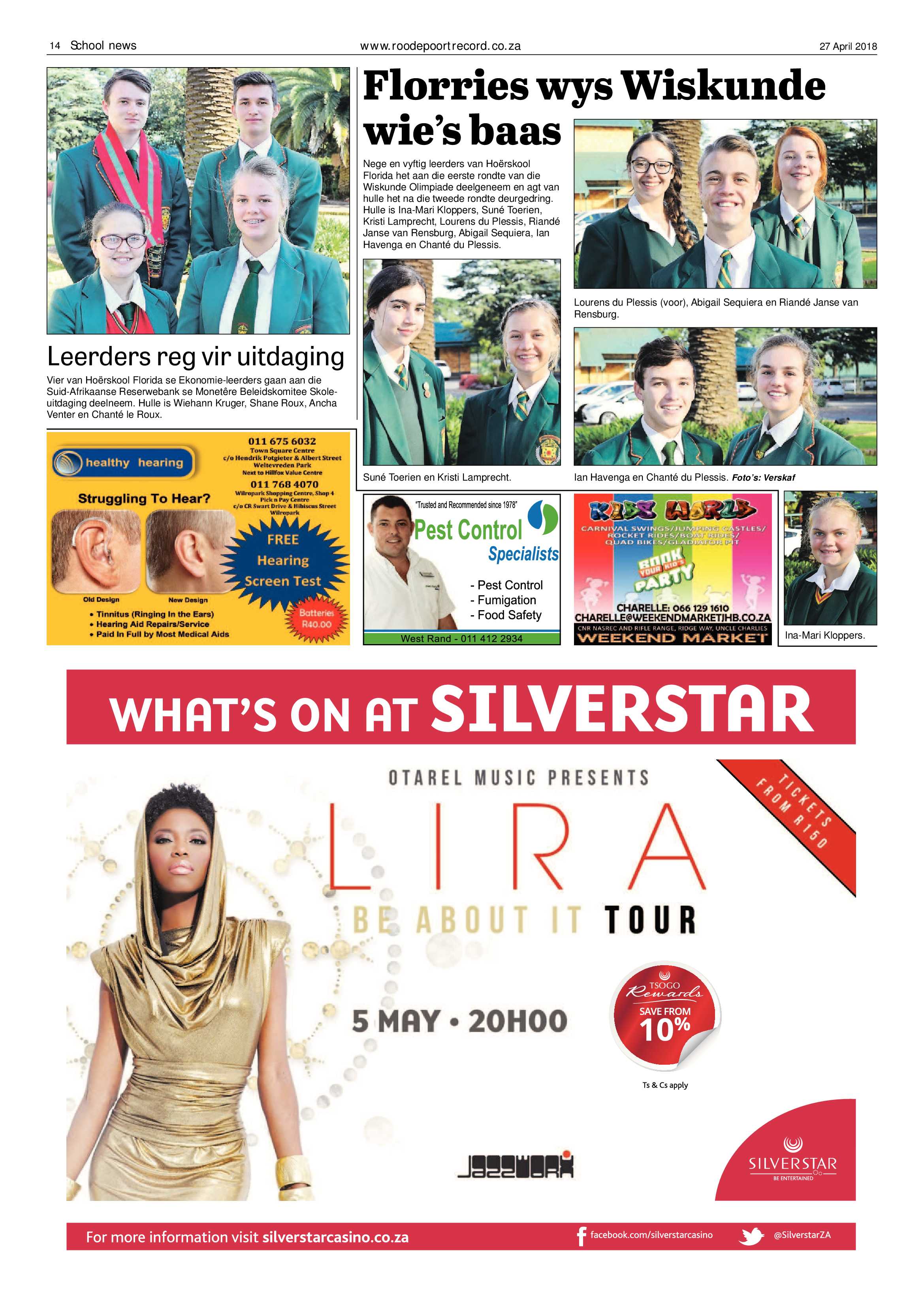 Roodepoort Record 27 April 2018 page 14
