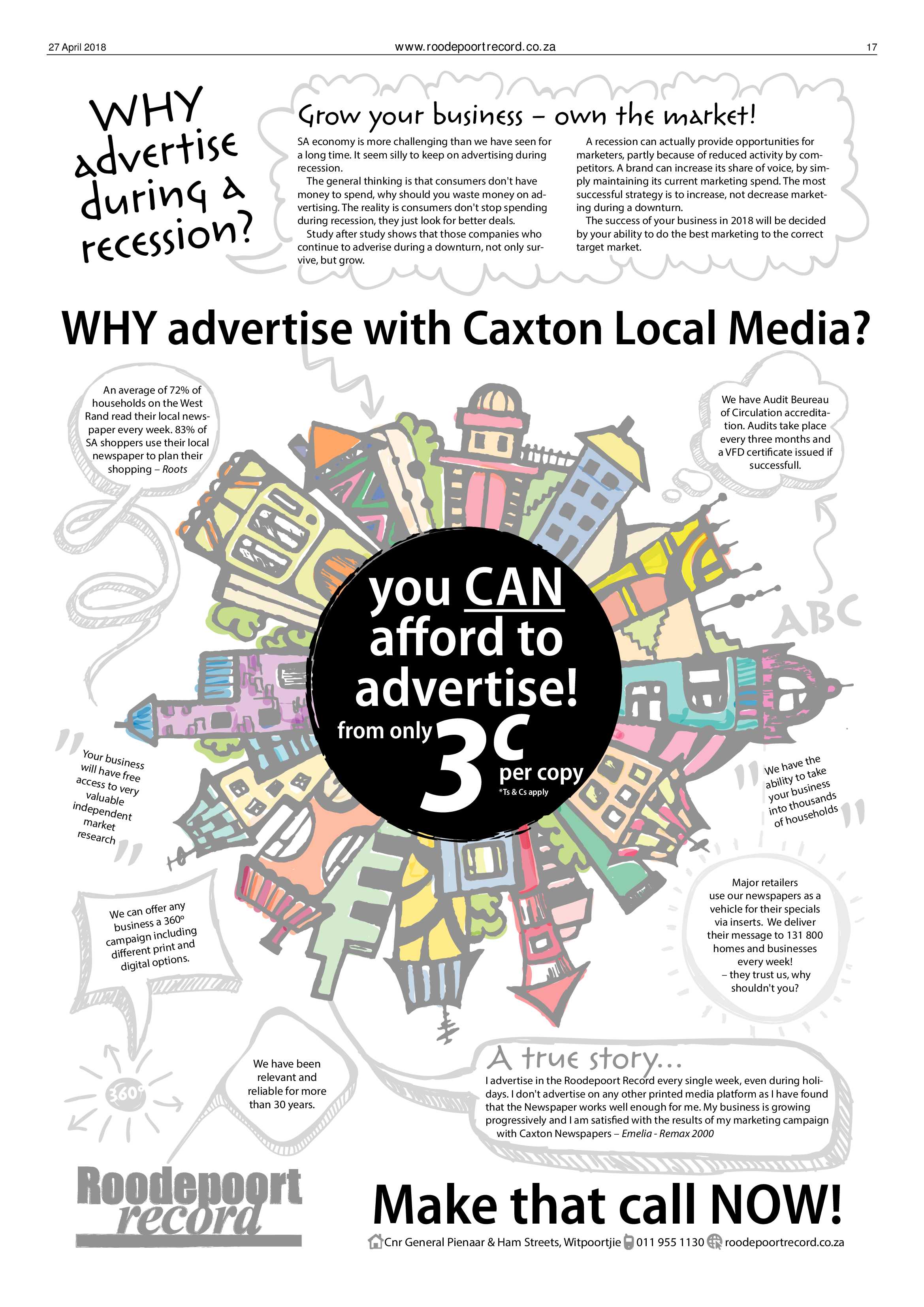 Roodepoort Record 27 April 2018 page 17