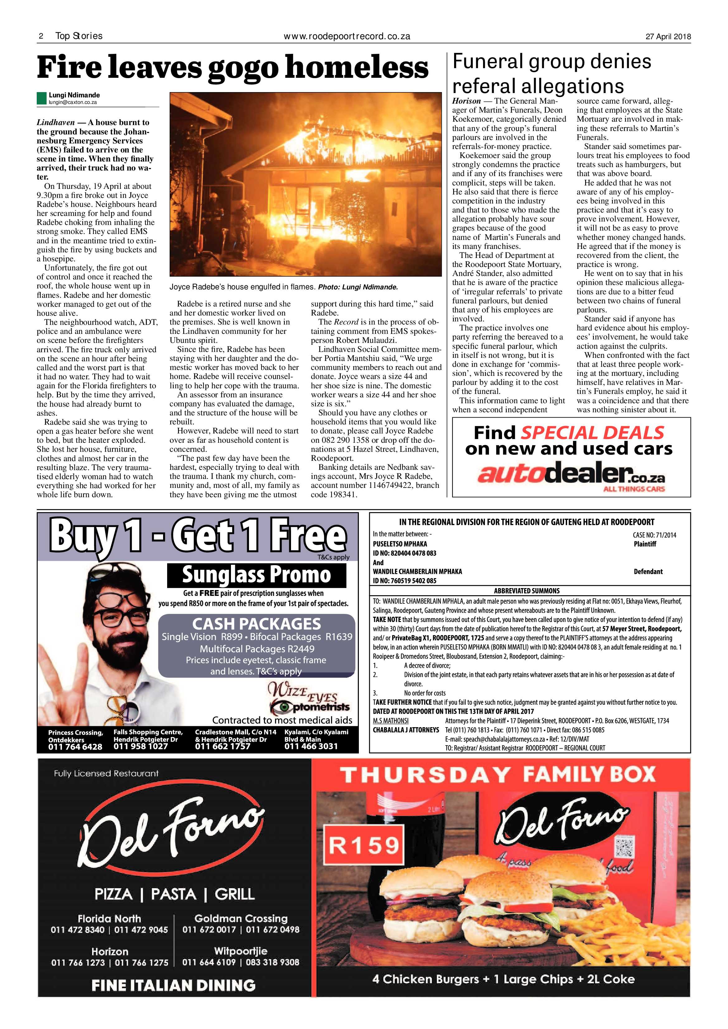 Roodepoort Record 27 April 2018 page 2