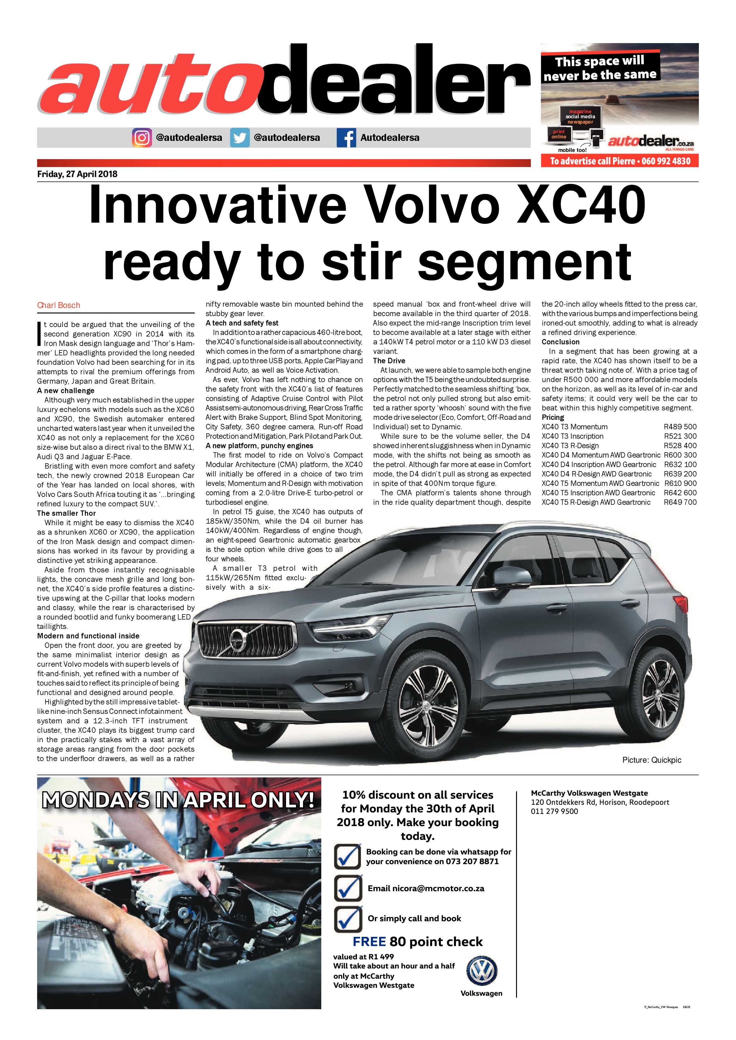 Roodepoort Record 27 April 2018 page 24