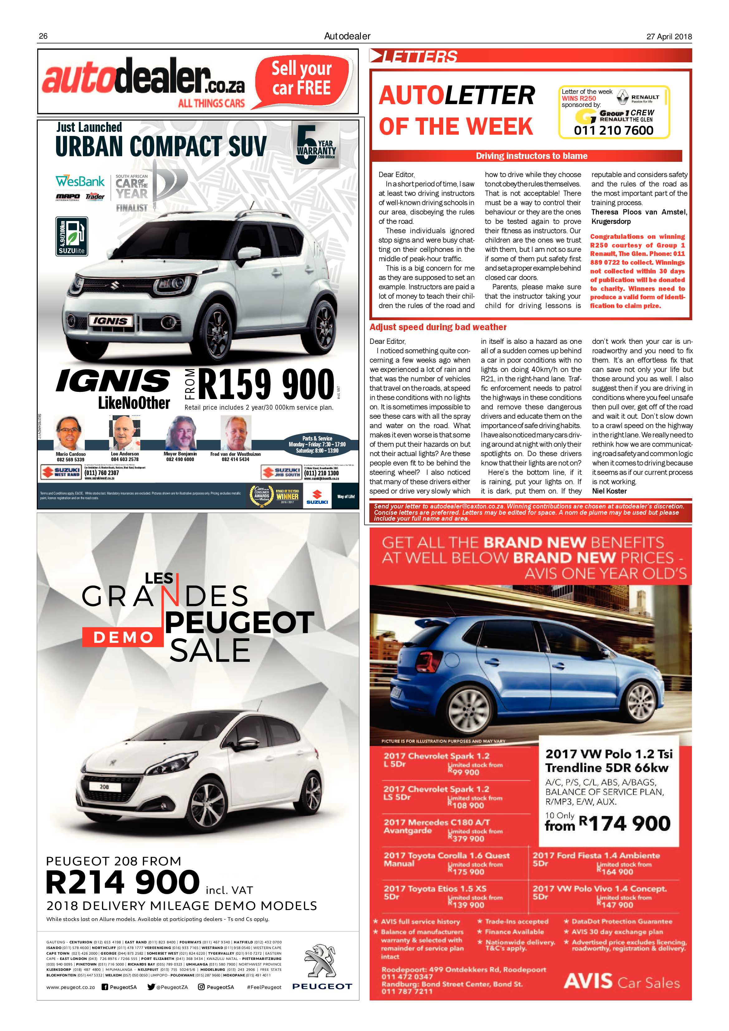 Roodepoort Record 27 April 2018 page 26