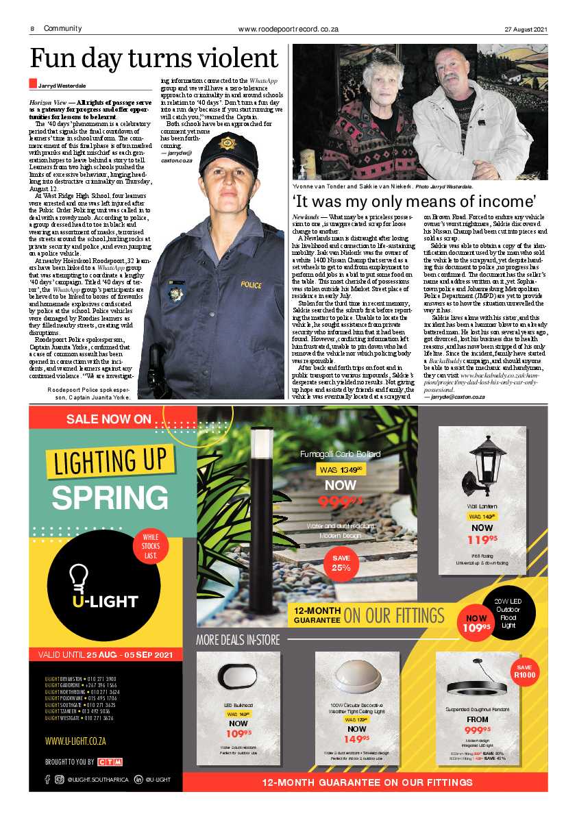 Roodepoort Record 27 August 2021 page 10