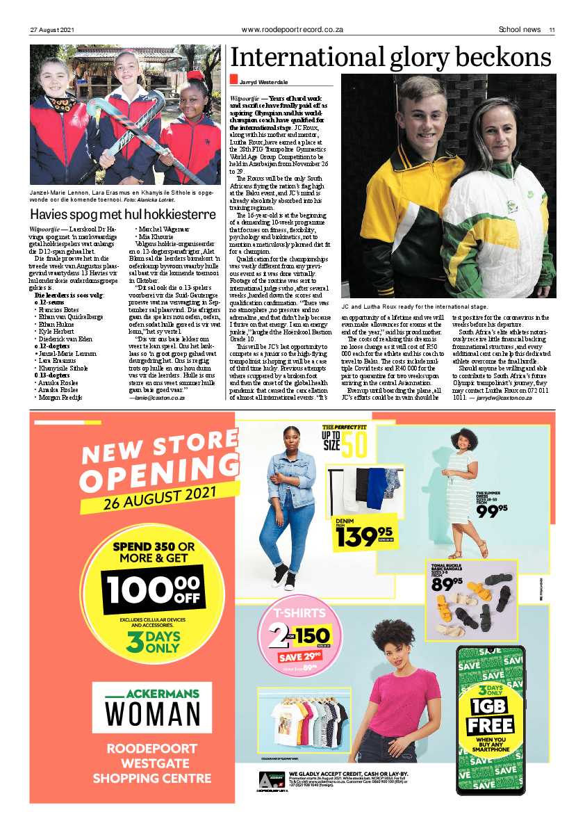 Roodepoort Record 27 August 2021 page 13