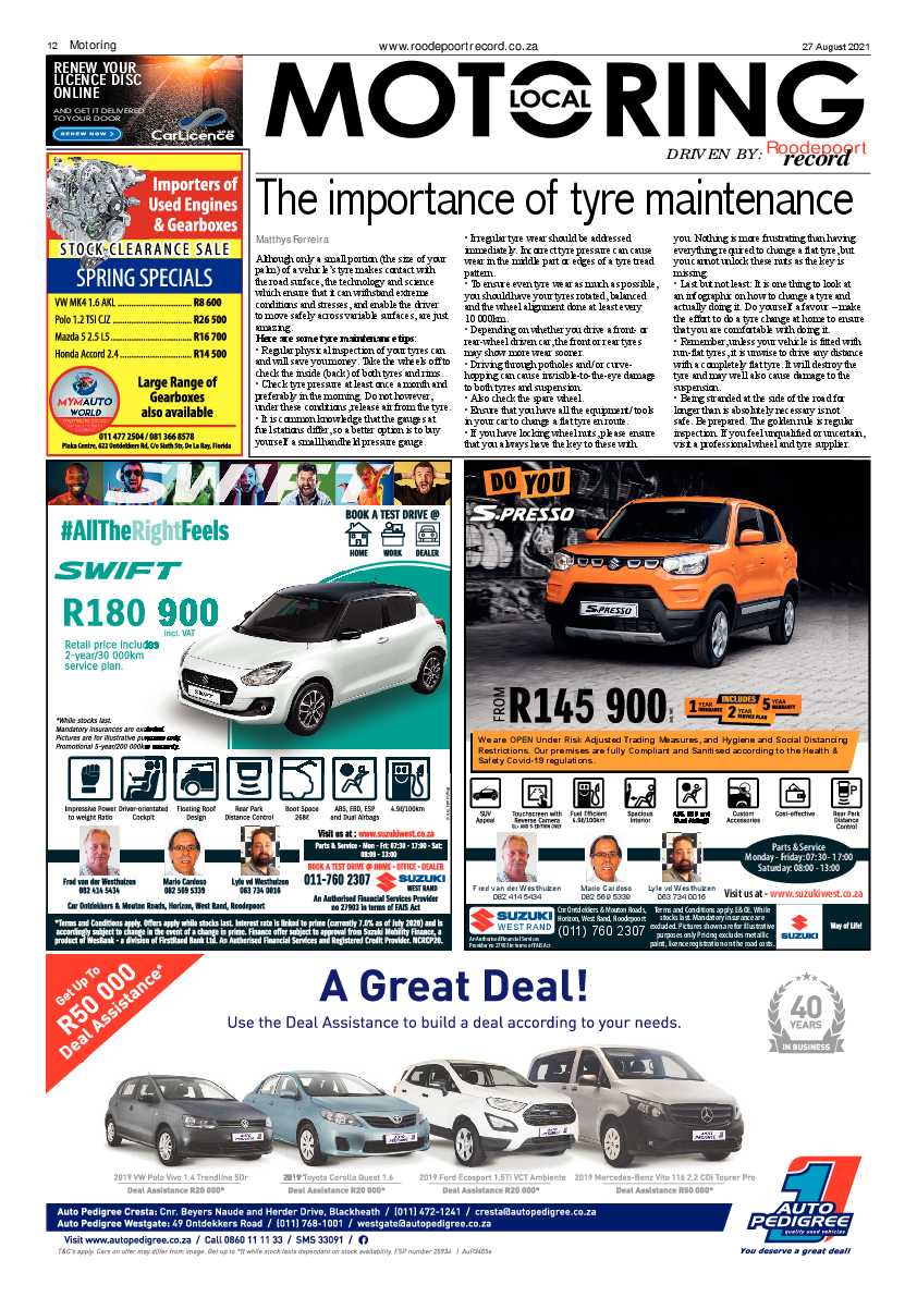 Roodepoort Record 27 August 2021 page 14