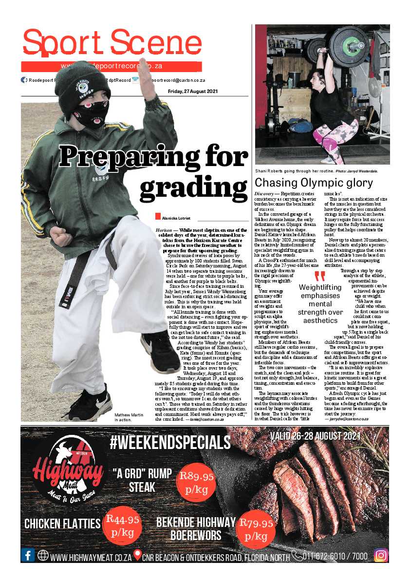 Roodepoort Record 27 August 2021 page 18