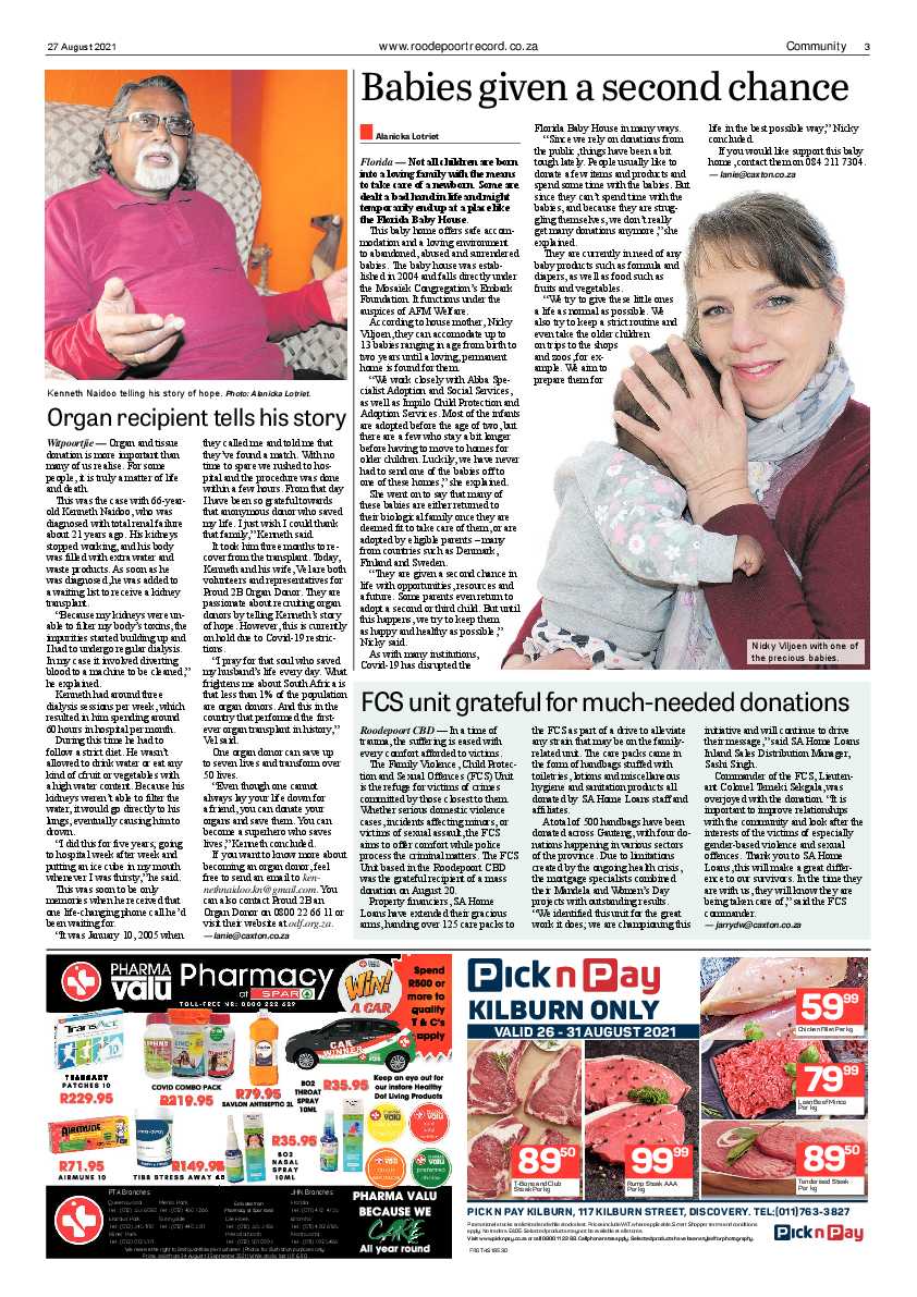 Roodepoort Record 27 August 2021 page 5