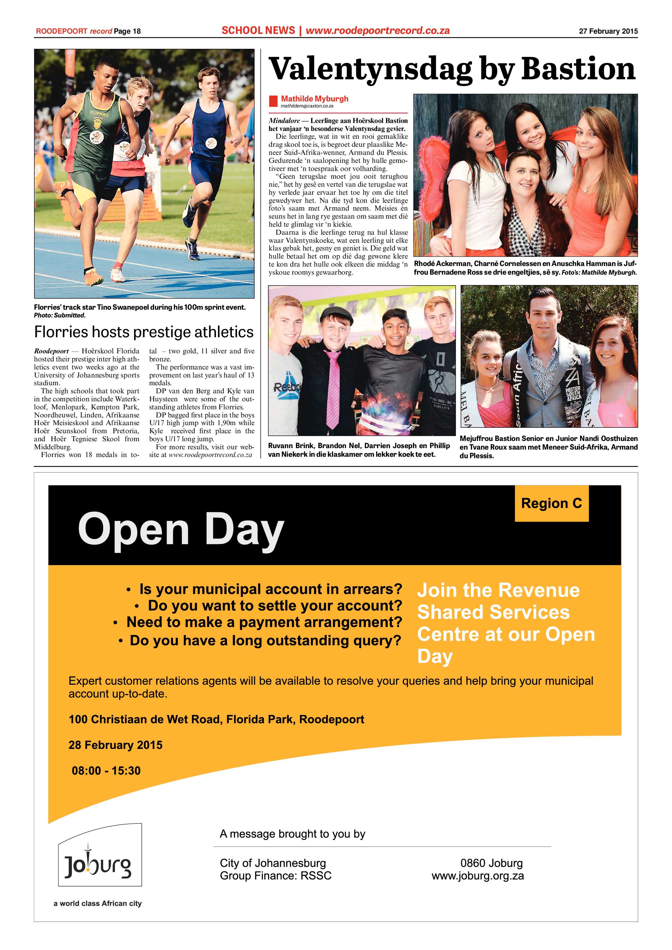 Roodepoort Record 27 February 2015 page 18
