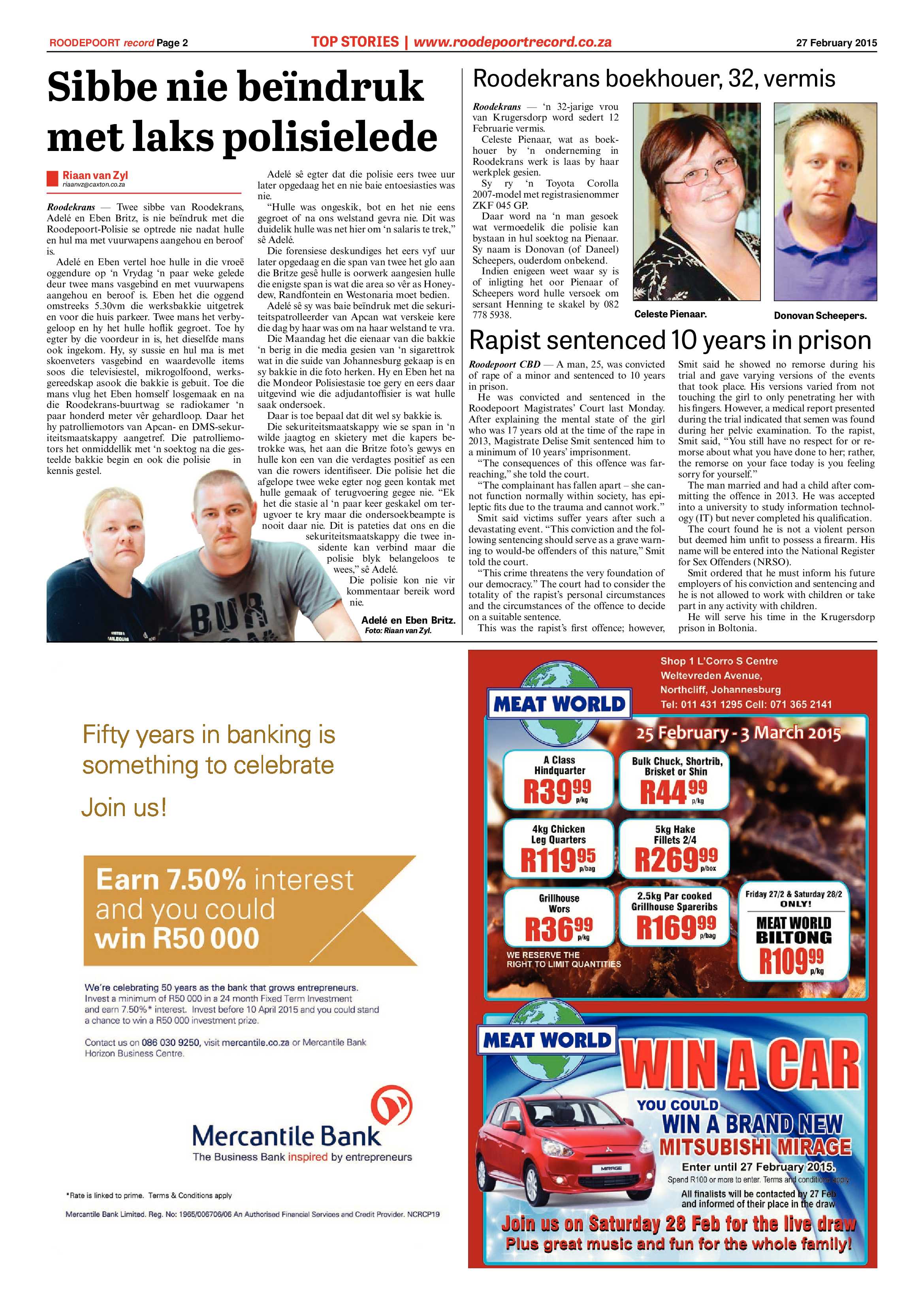 Roodepoort Record 27 February 2015 page 2