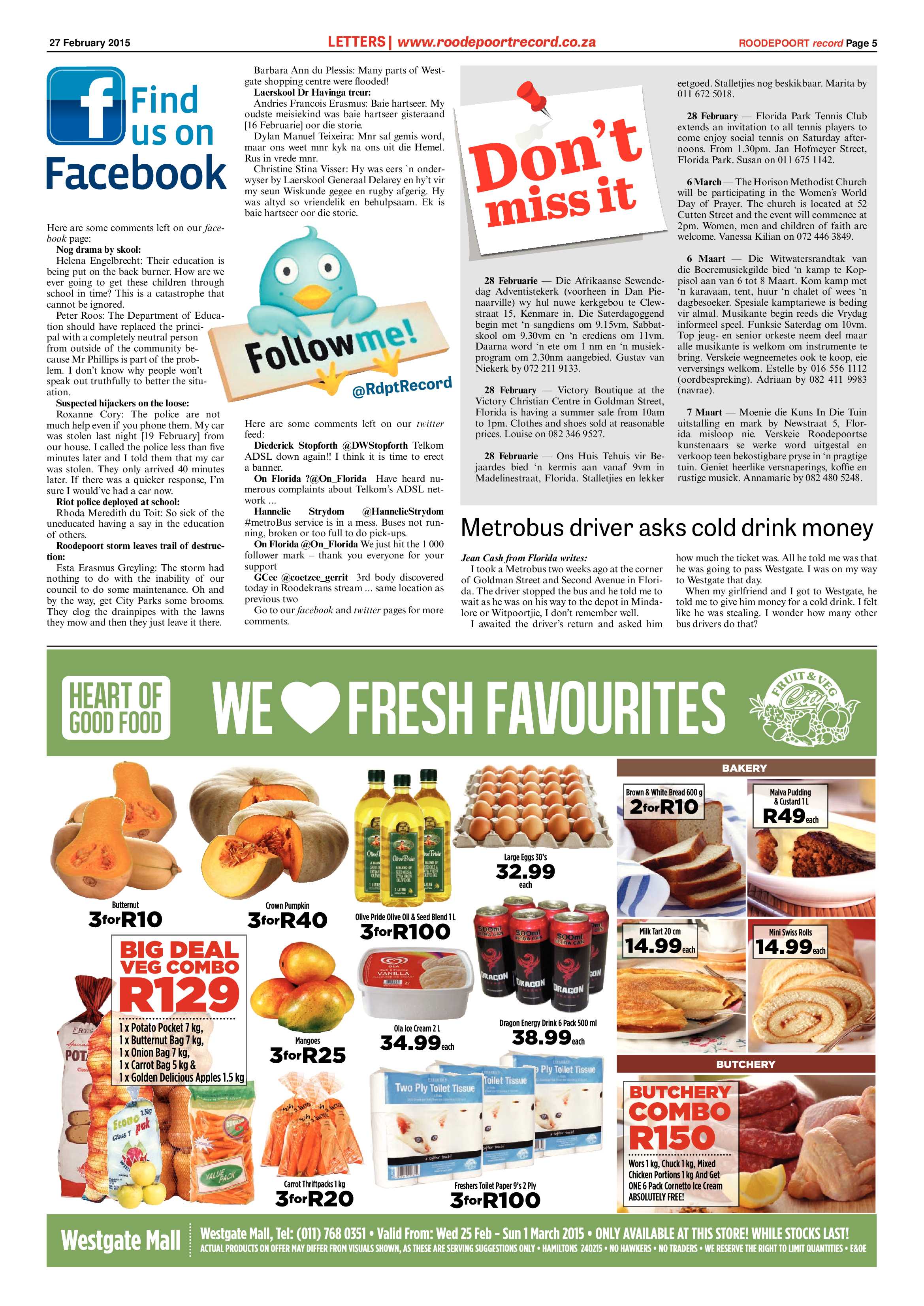 Roodepoort Record 27 February 2015 page 5