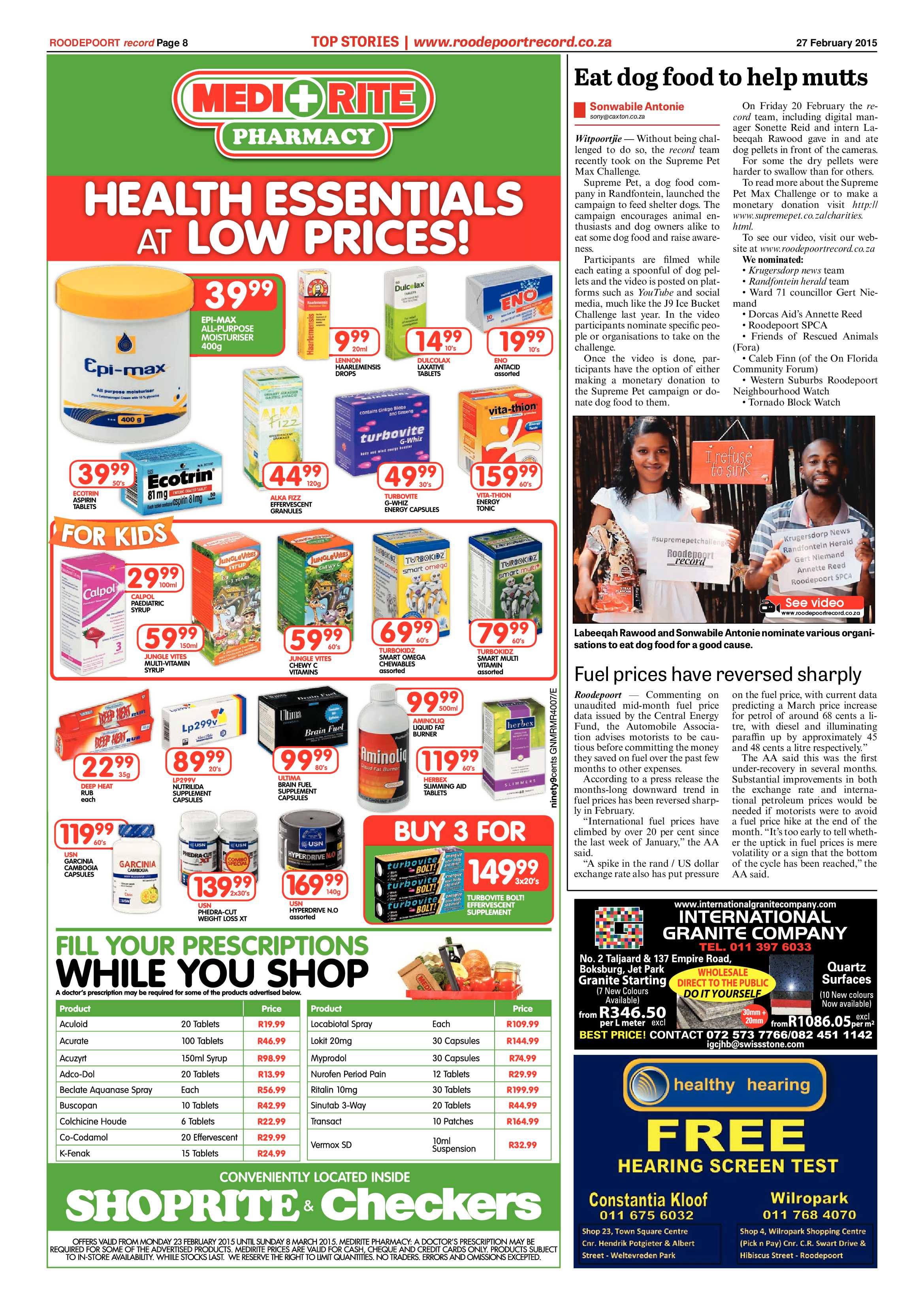 Roodepoort Record 27 February 2015 page 8