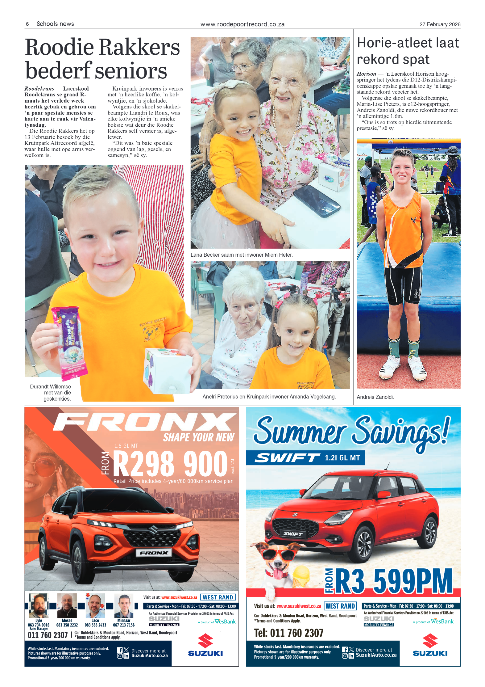 Roodepoort Record 27 February 2026 page 6