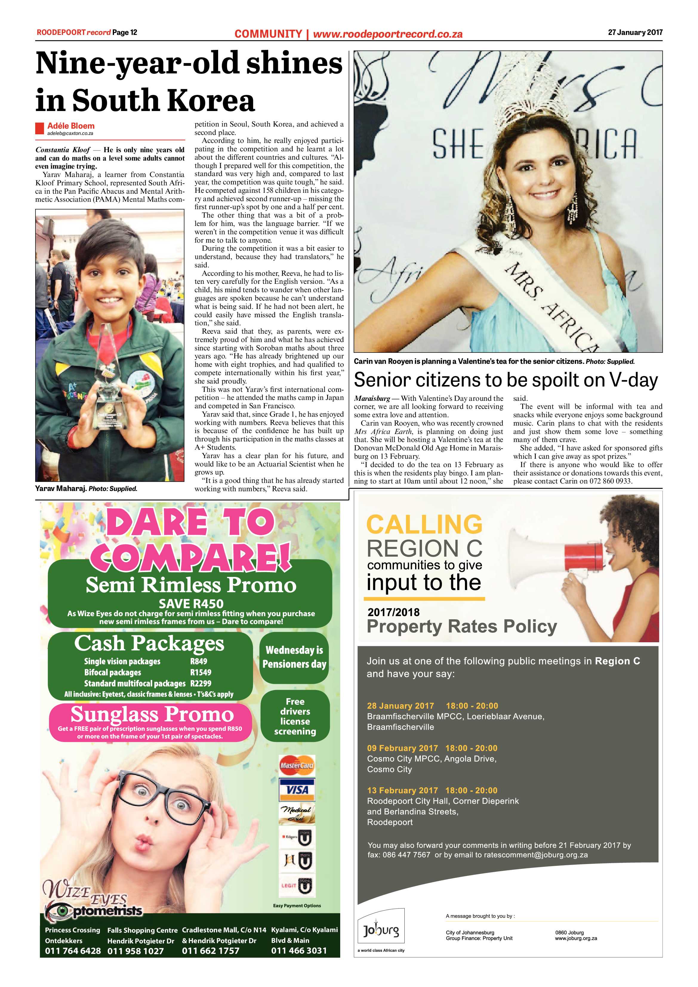 Roodepoort Record 27 January 2017 page 12