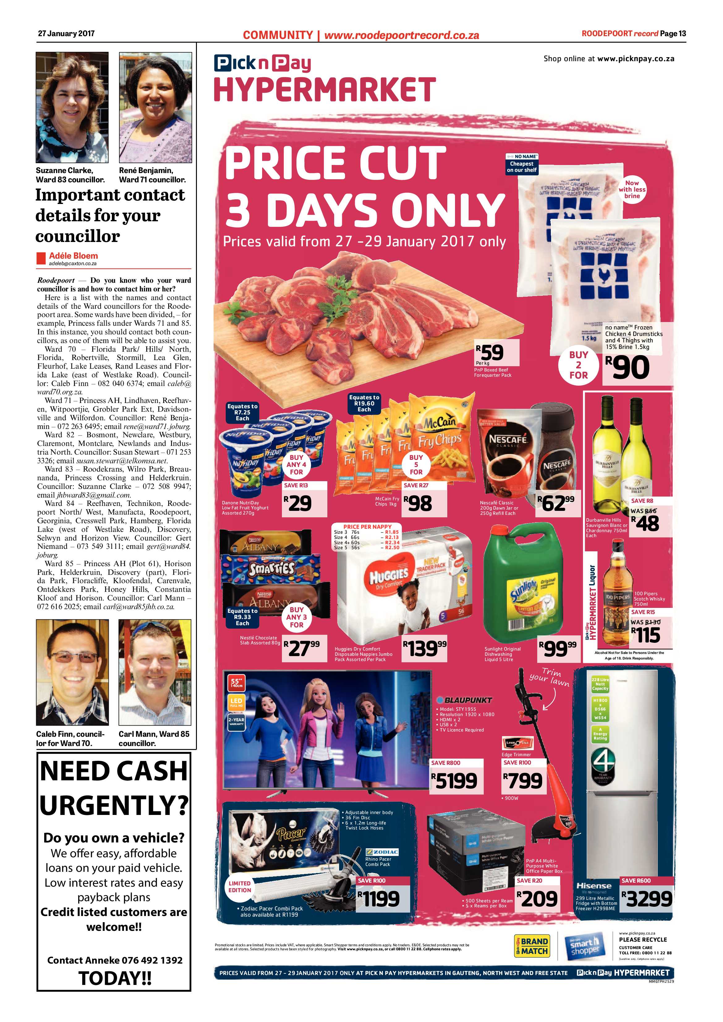 Roodepoort Record 27 January 2017 page 13