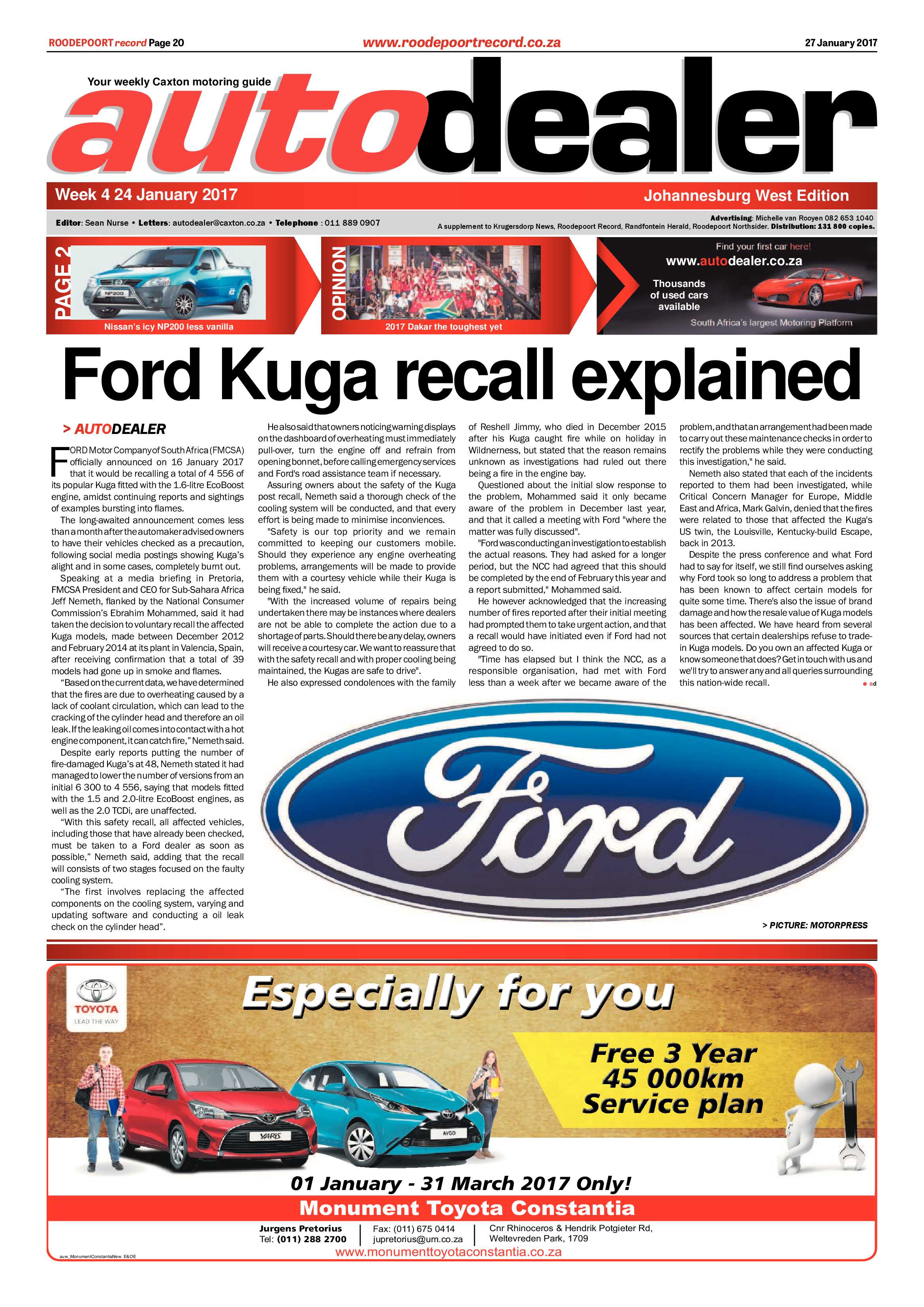 Roodepoort Record 27 January 2017 page 20