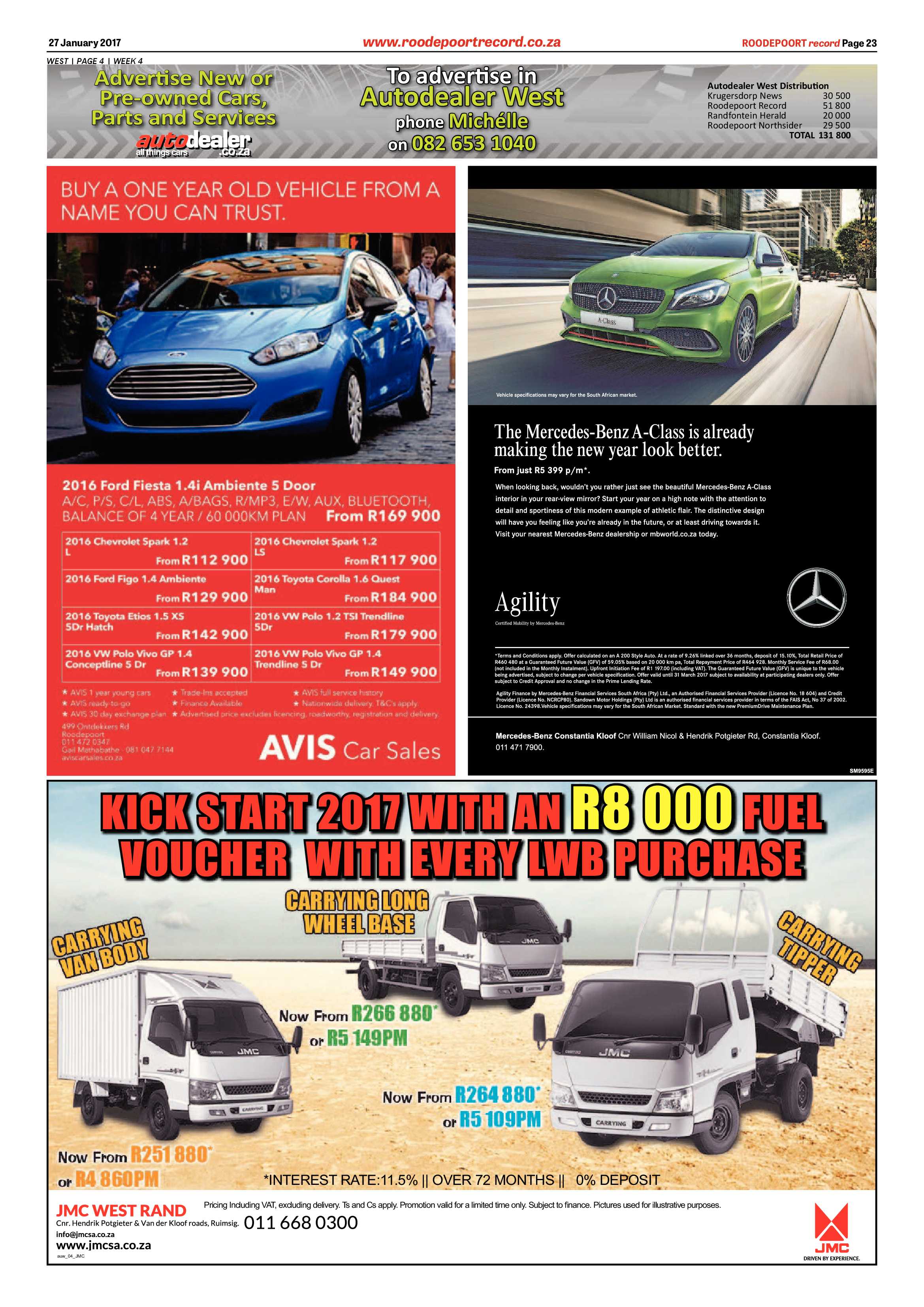 Roodepoort Record 27 January 2017 page 23