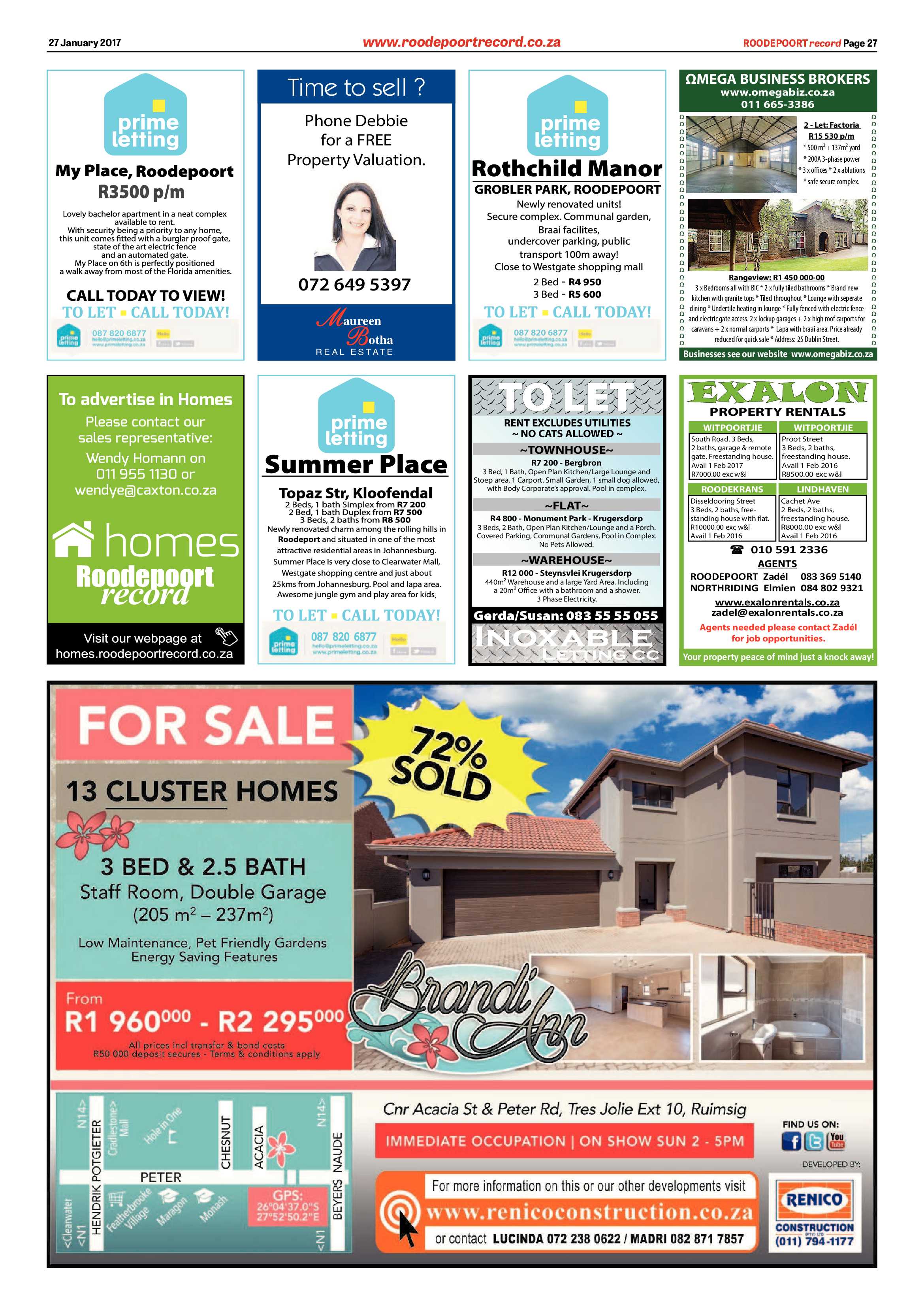 Roodepoort Record 27 January 2017 page 27