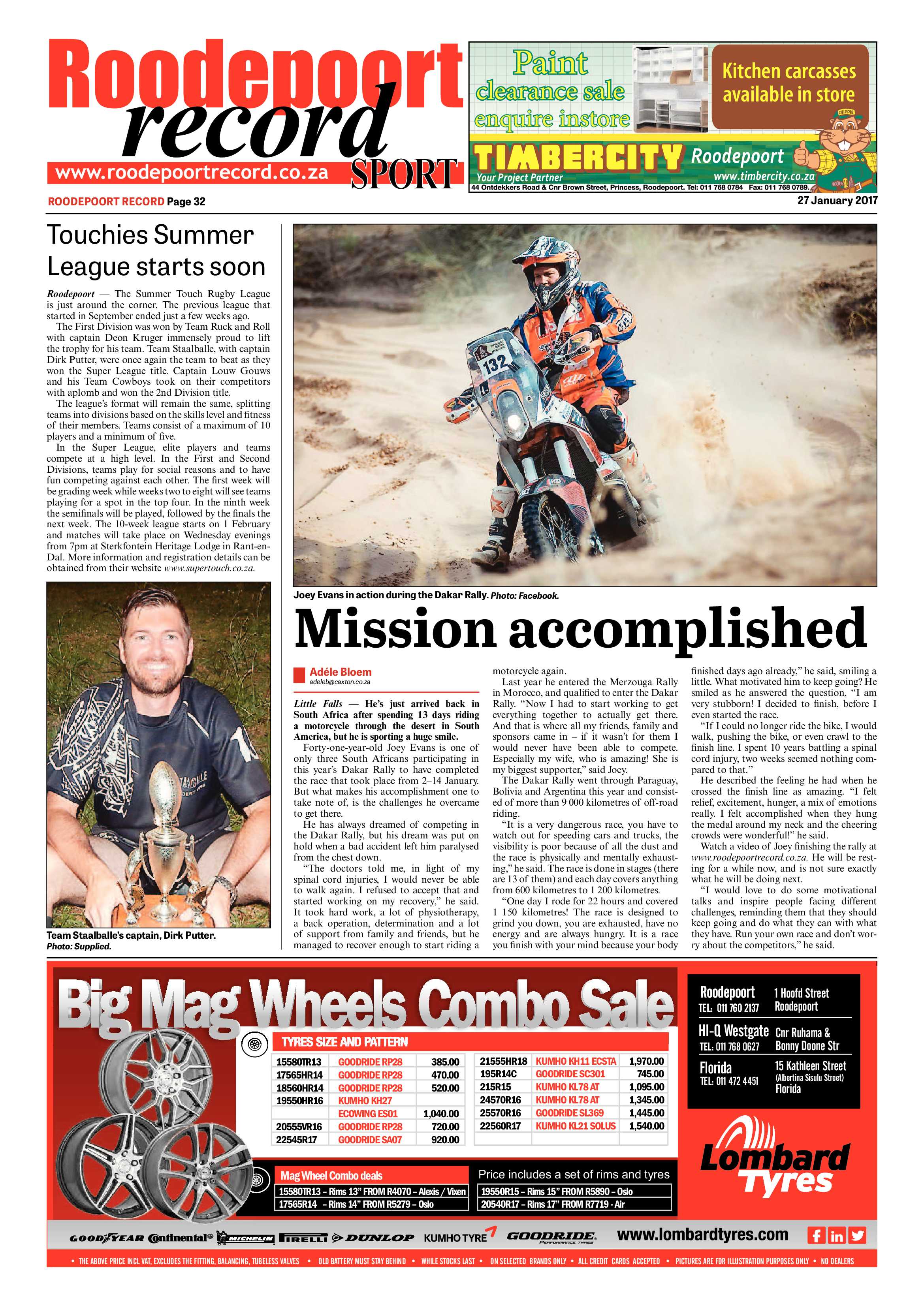 Roodepoort Record 27 January 2017 page 32