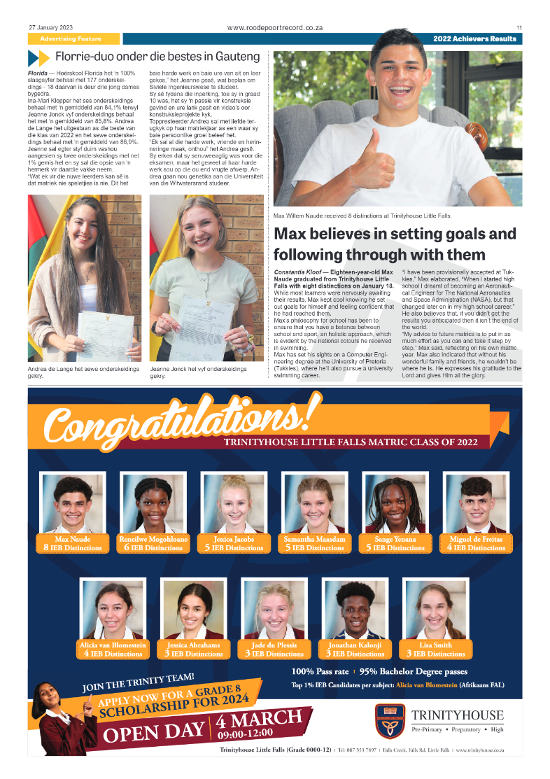 Roodepoort Record 27 January 2023 page 11