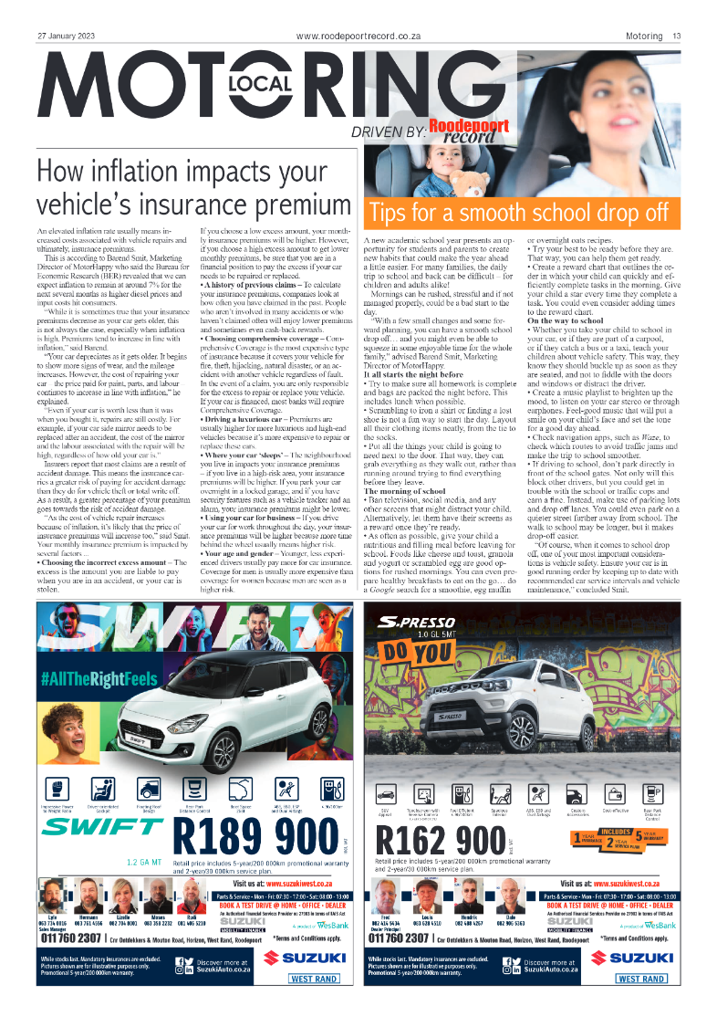 Roodepoort Record 27 January 2023 page 13