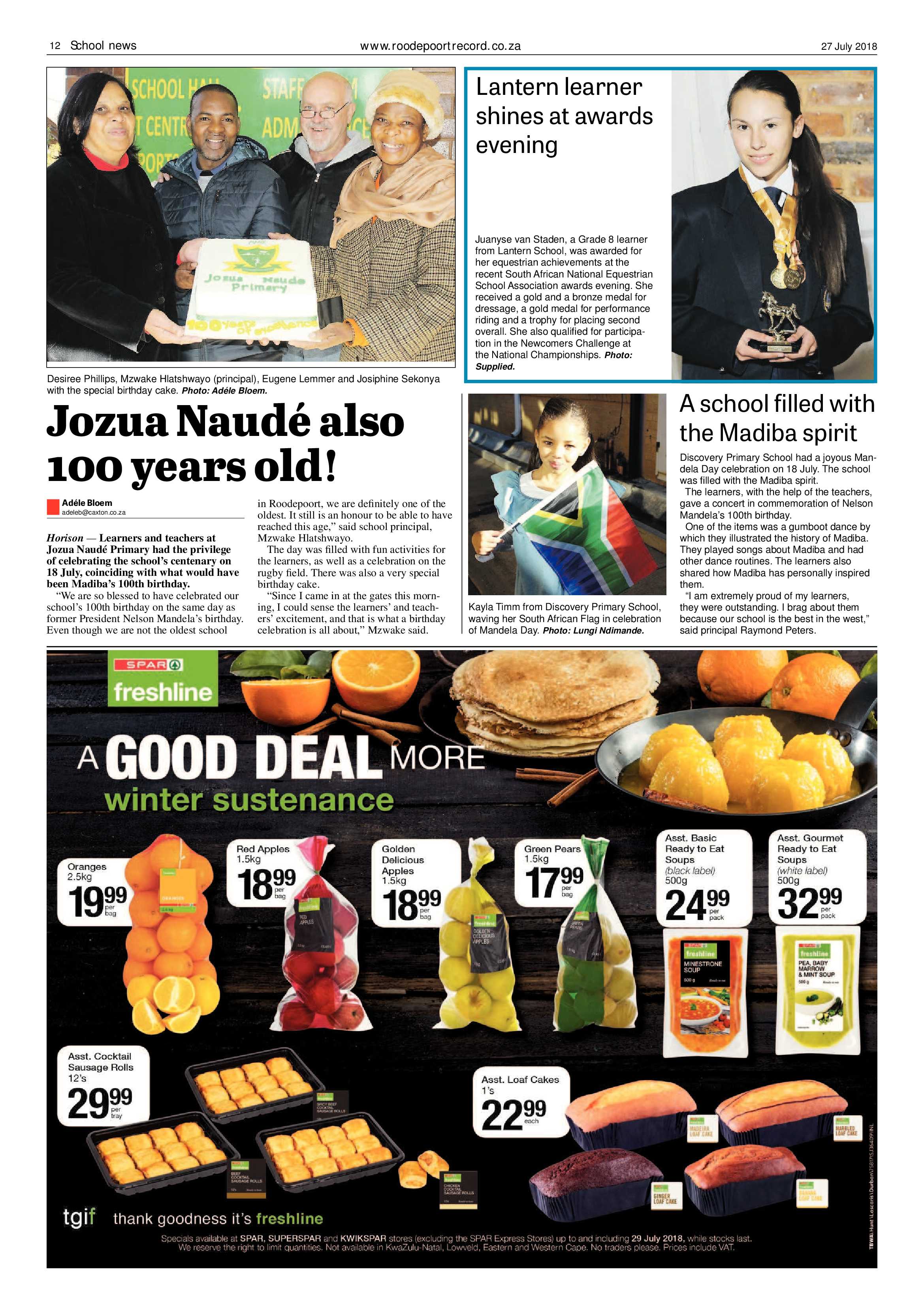 Roodepoort Record 27 July 2018 page 12