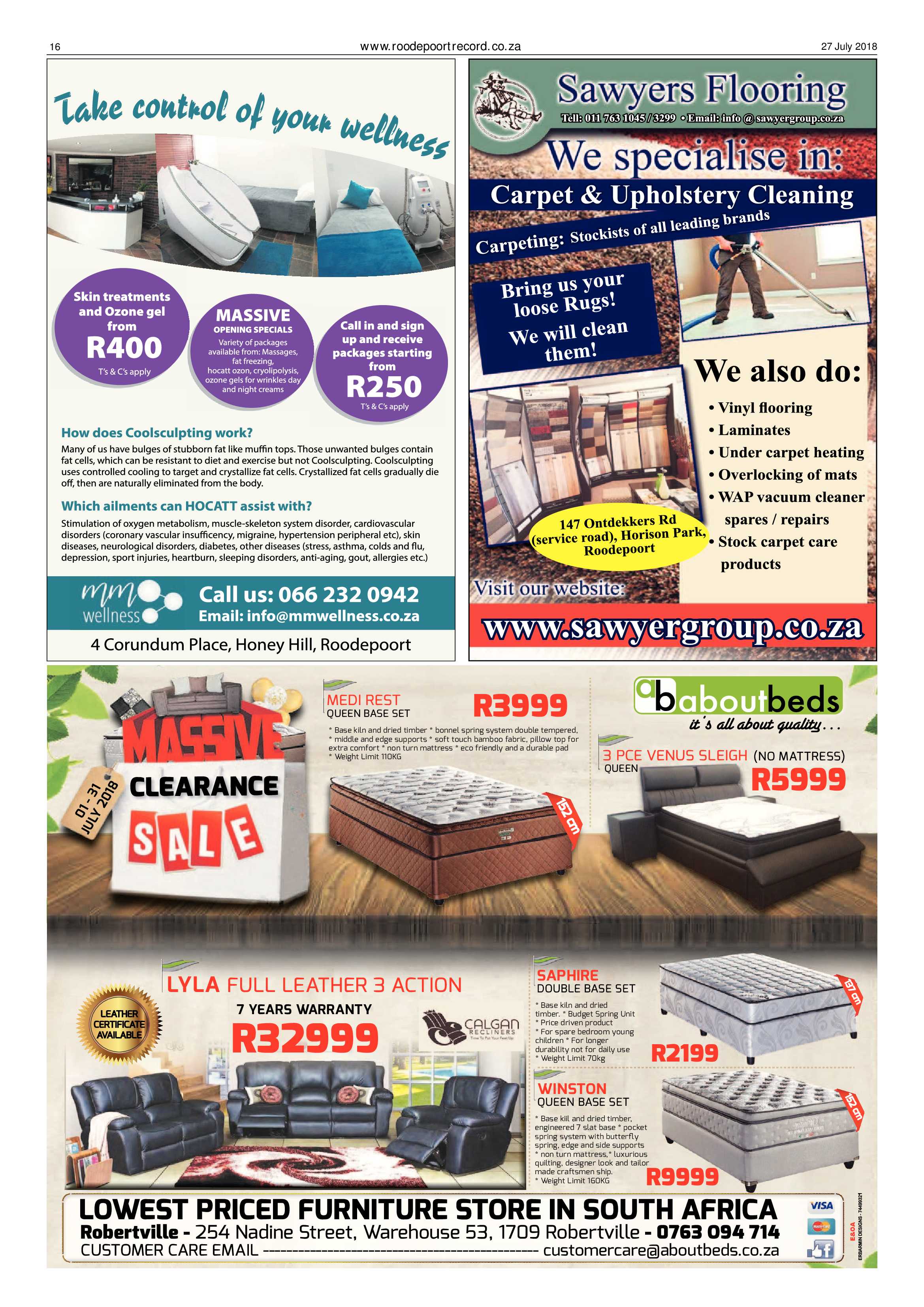 Roodepoort Record 27 July 2018 page 16