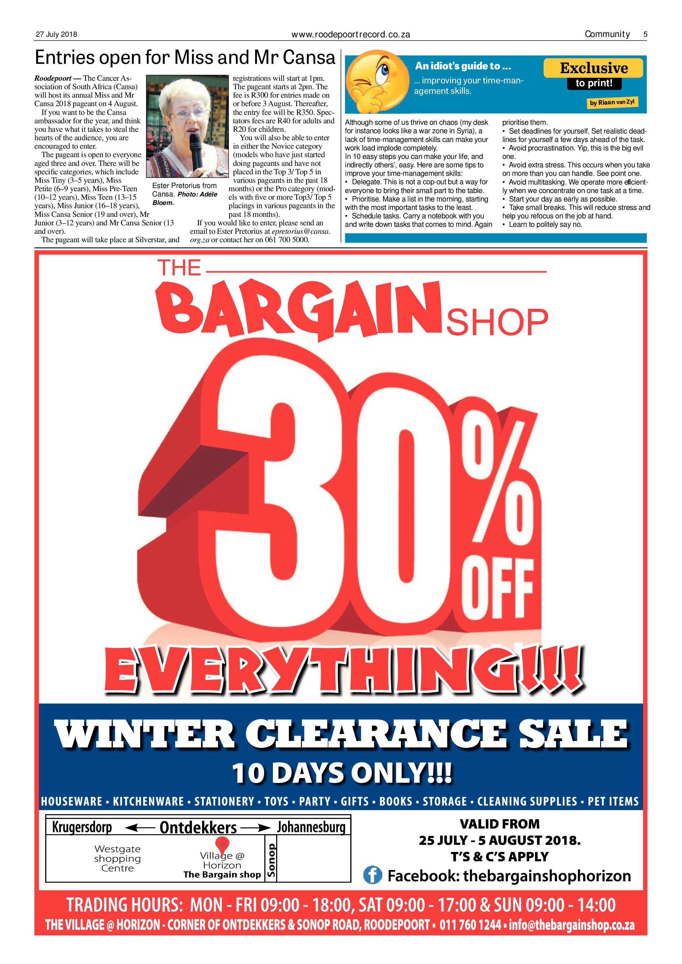 Roodepoort Record 27 July 2018 page 5