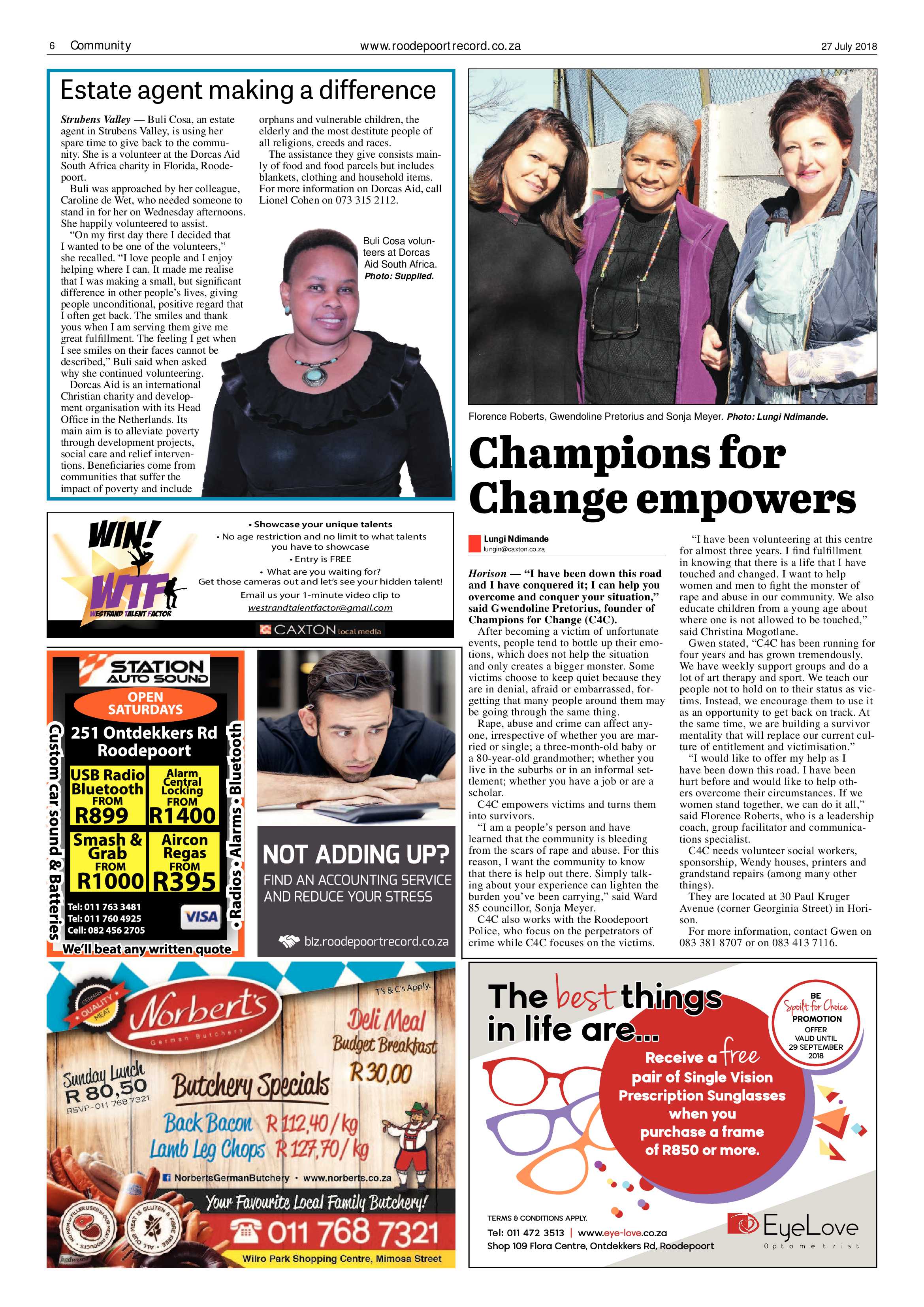 Roodepoort Record 27 July 2018 page 6